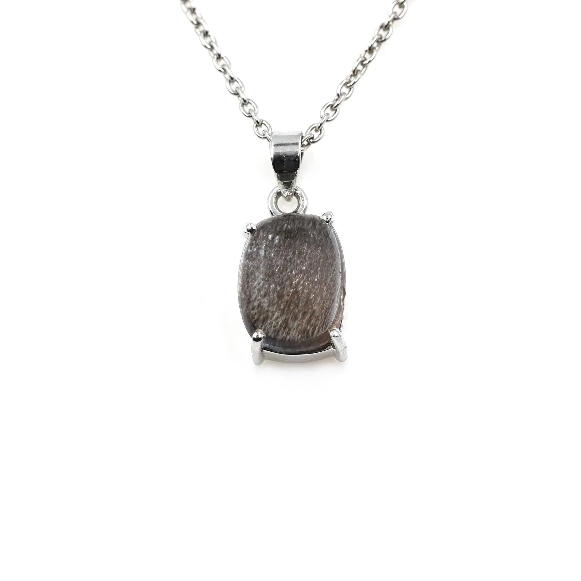 Cacoxenite in Amethyst Pendant: Super Seven 925 Sterling Silver