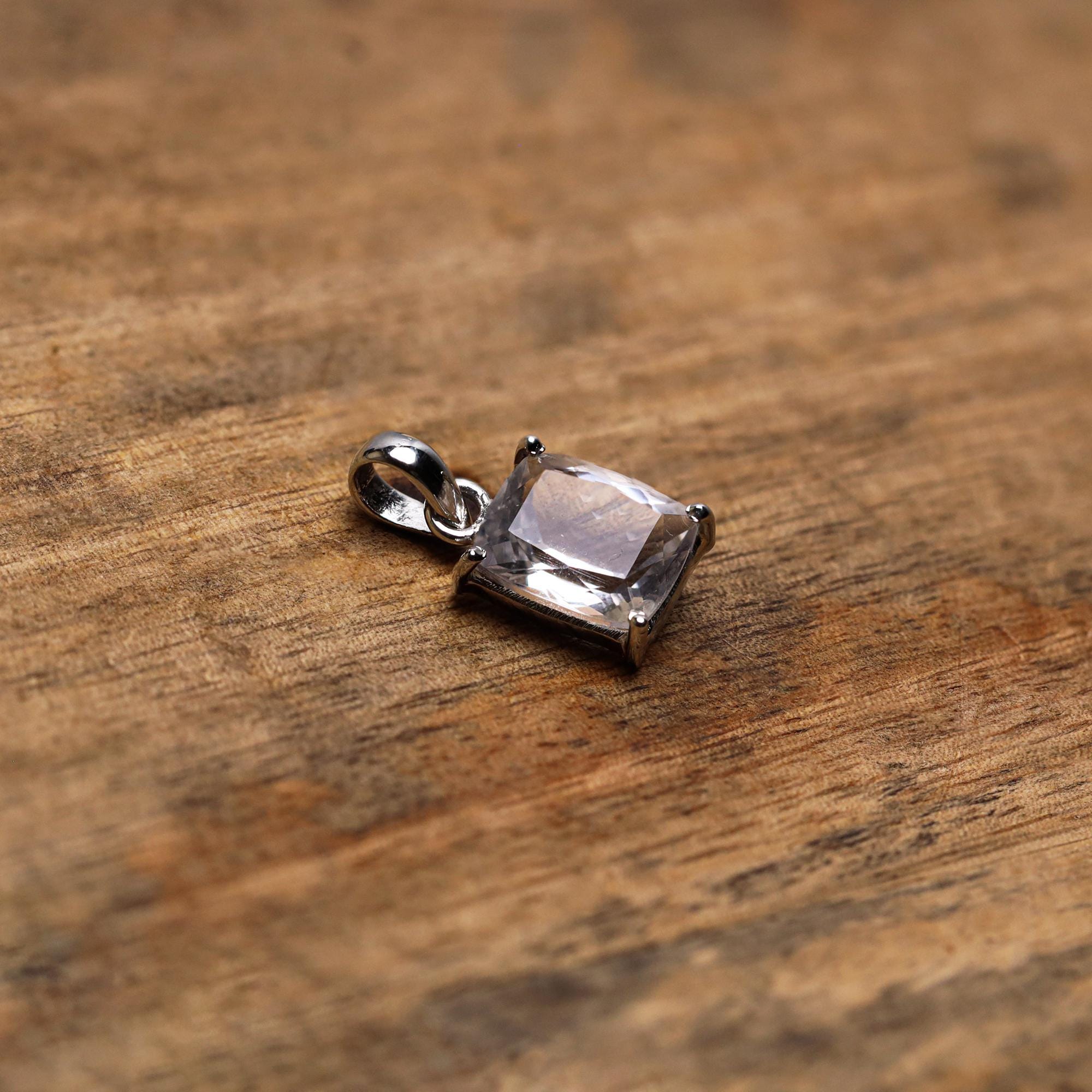 Sterling Silver Petalite Pendant: Handmade Boho Healing Crystal Necklace