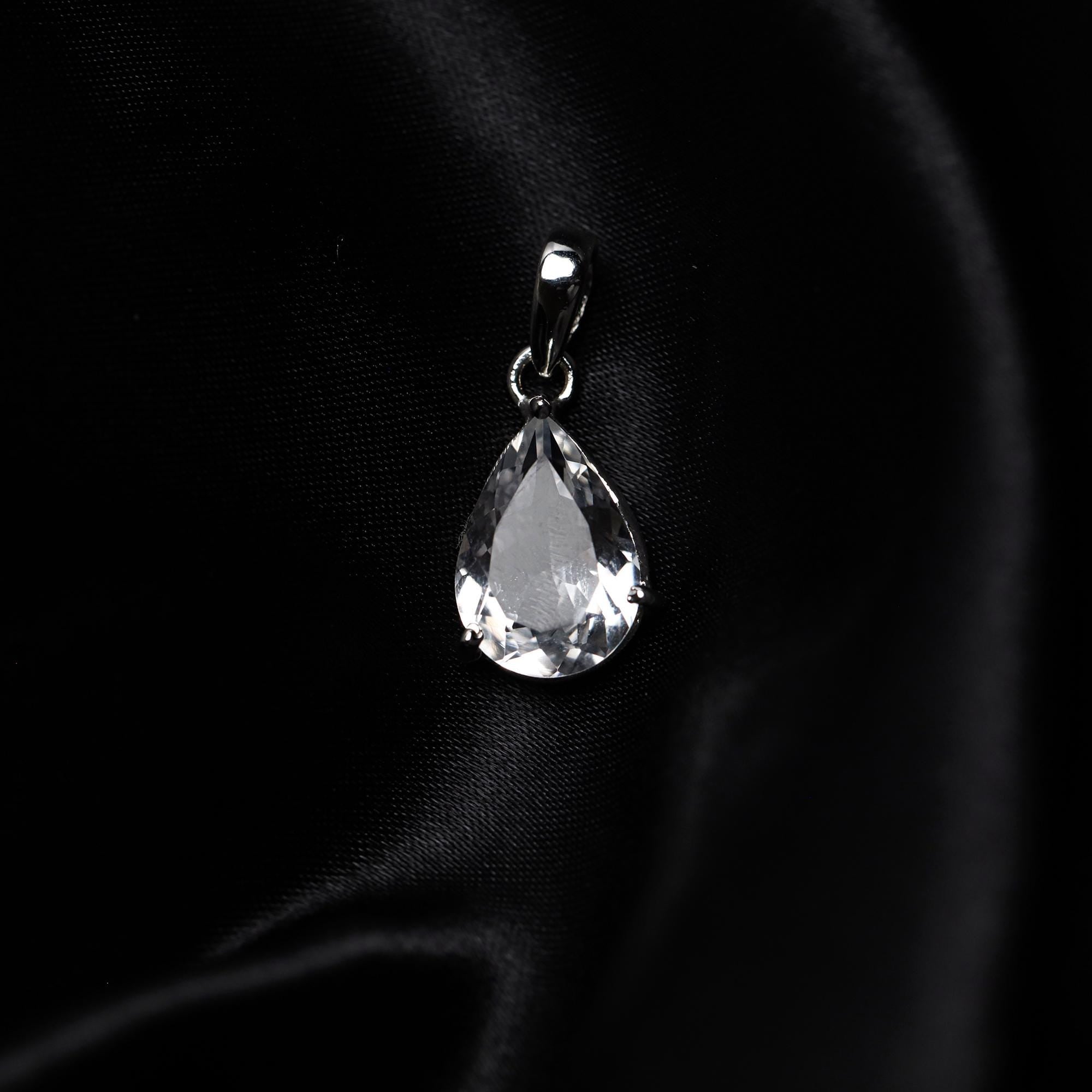 Handmade 925 Sterling Silver Petalite Pendant: Vintage Women's Jewelry