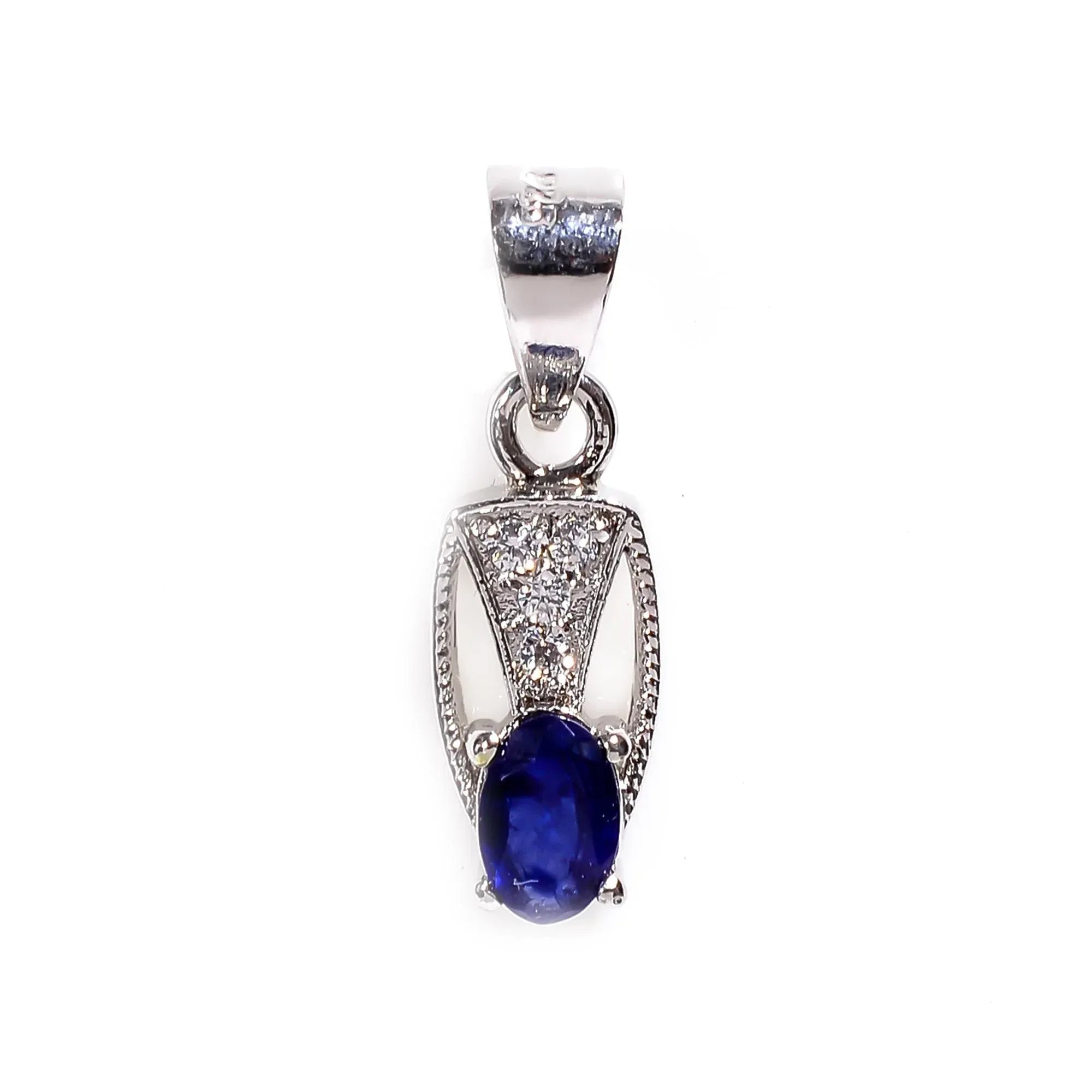 Handmade Ruby 925 Silver Pendant: Oval Gemstone Necklace