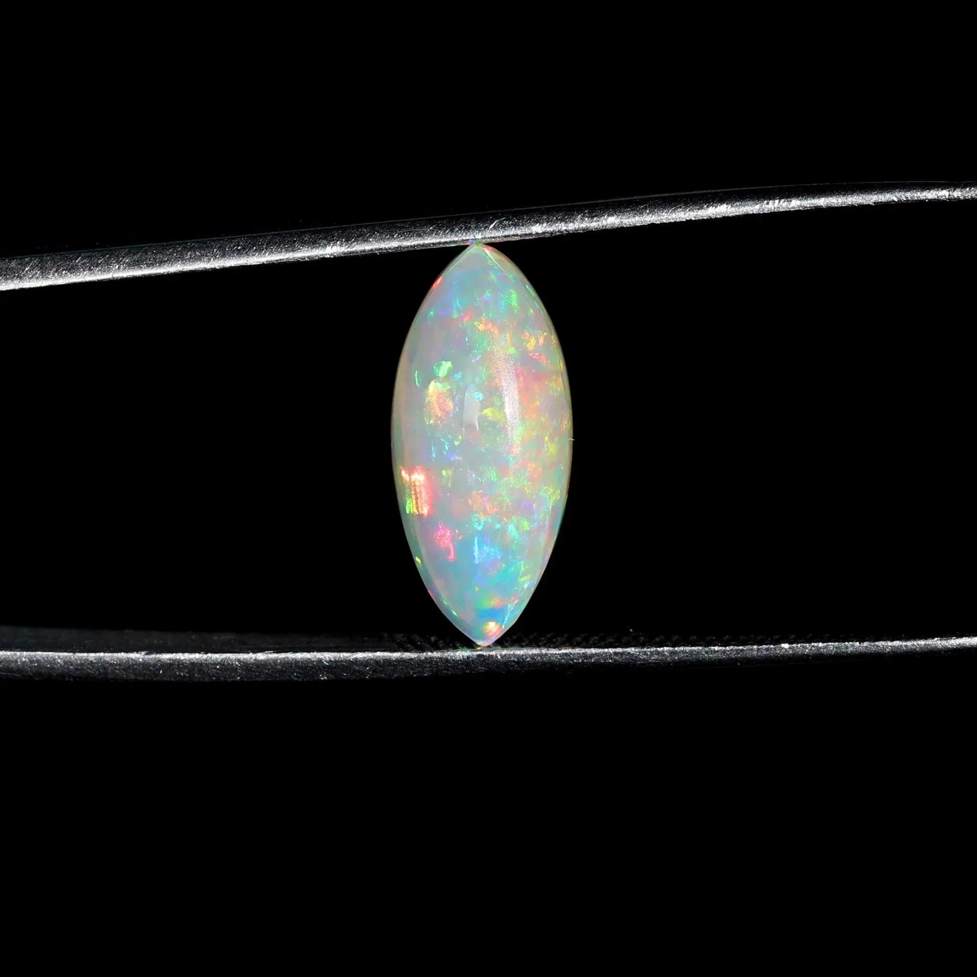 Ethiopian Opal Gemstone 3.15 Carat Marquise Cabochon for Exquisite Jewelry loose gemstones