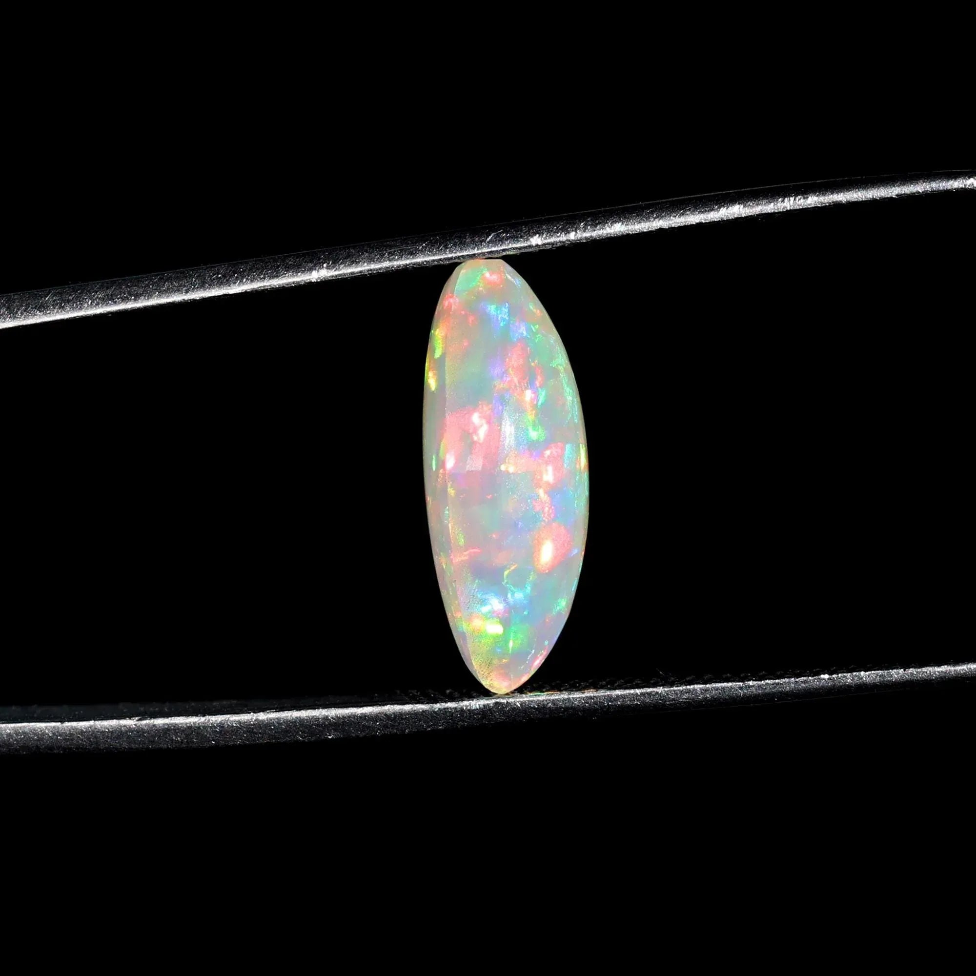 Ethiopian Opal Gemstone 3.15 Carat Marquise Cabochon for Exquisite Jewelry loose gemstones