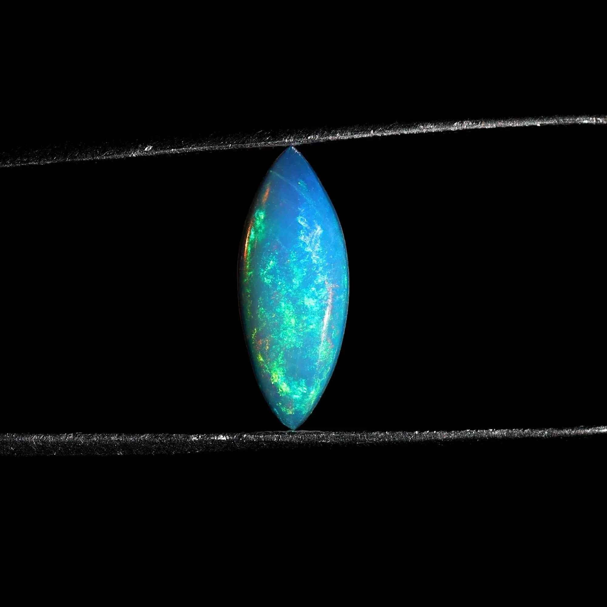 AAA Ethiopian Welo Opal Cabochon: 1.25 Carat Marquise Fire Opal loose gemstones