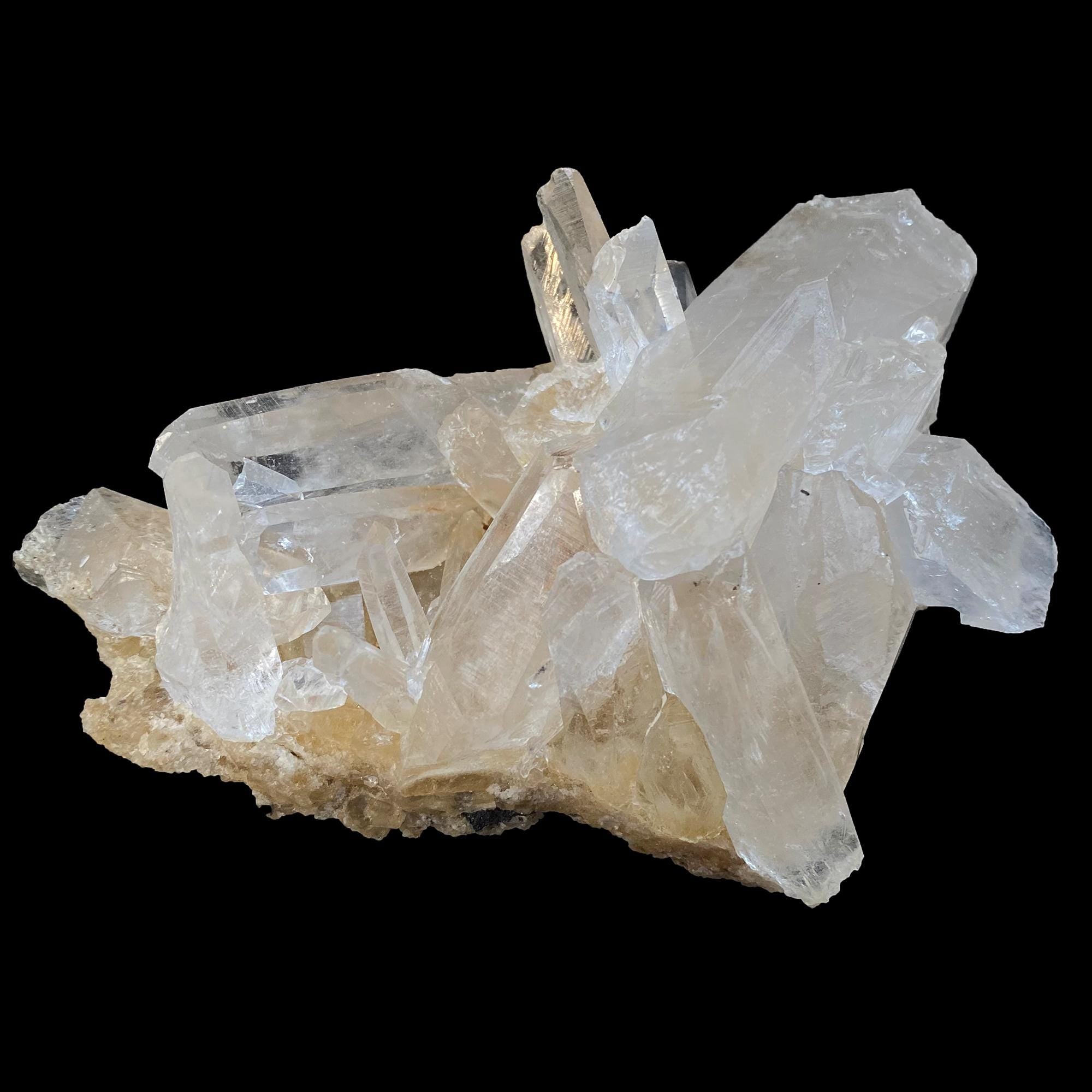 Golden Healer Quartz Crystal: Raw Yellow Mineral Specimen, Home Decor 395gm