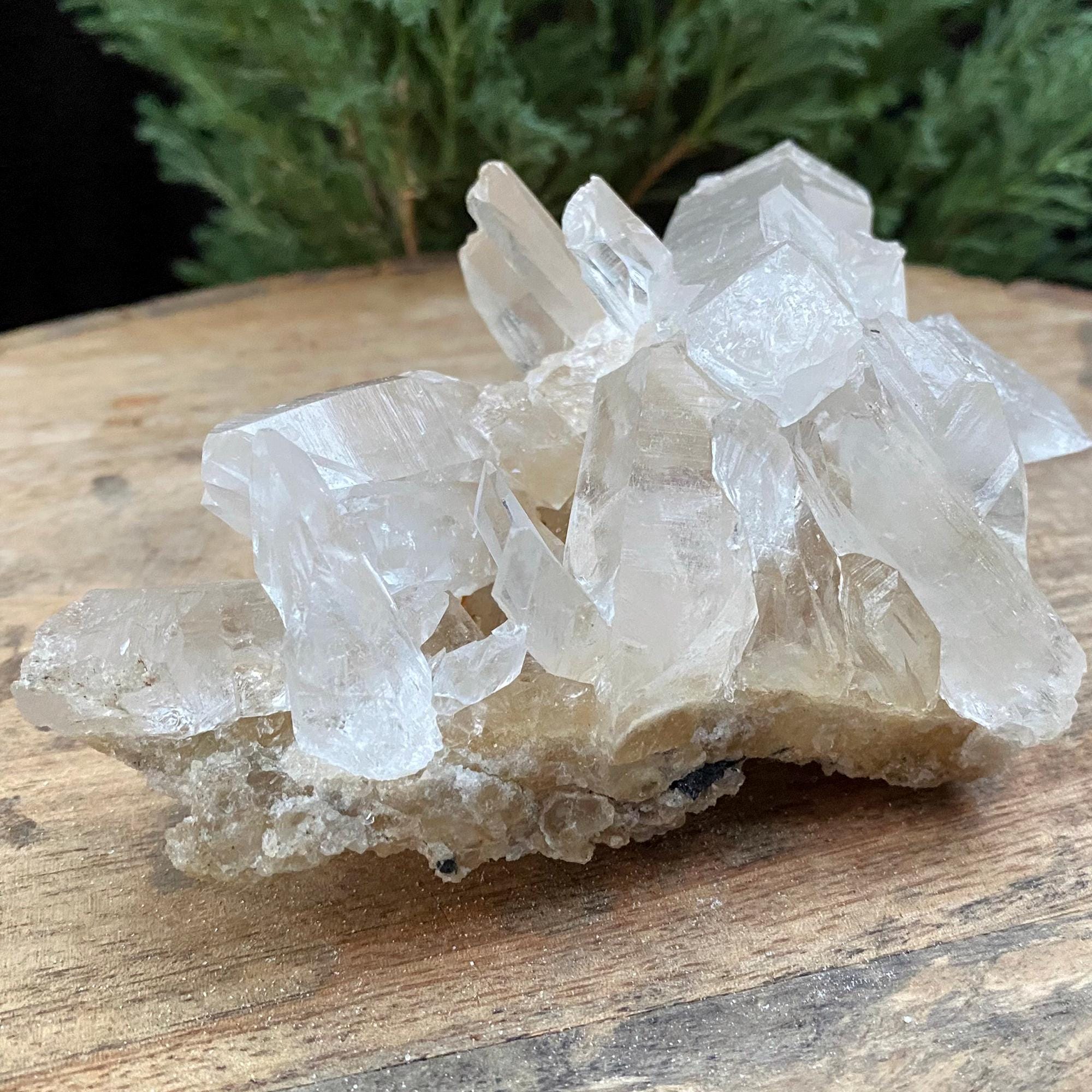 Golden Healer Quartz Crystal: Raw Yellow Mineral Specimen, Home Decor 395gm