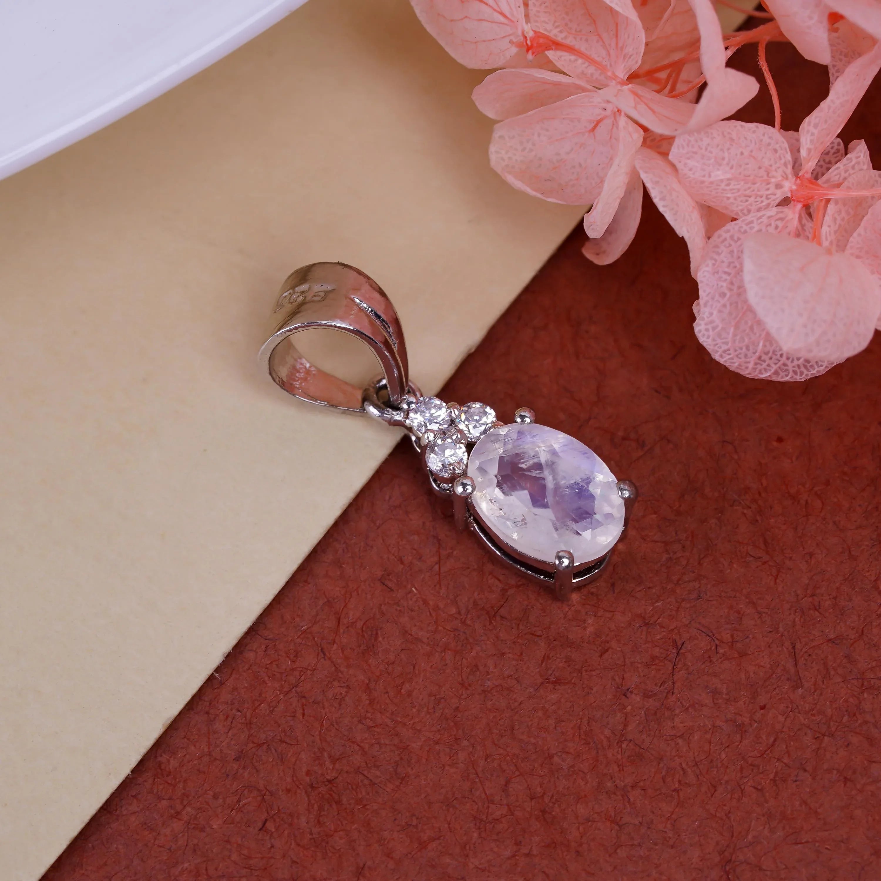 Citrine & Amethyst Pendant: Handmade Sterling Silver Gemstone Necklace - Himalya Quartz