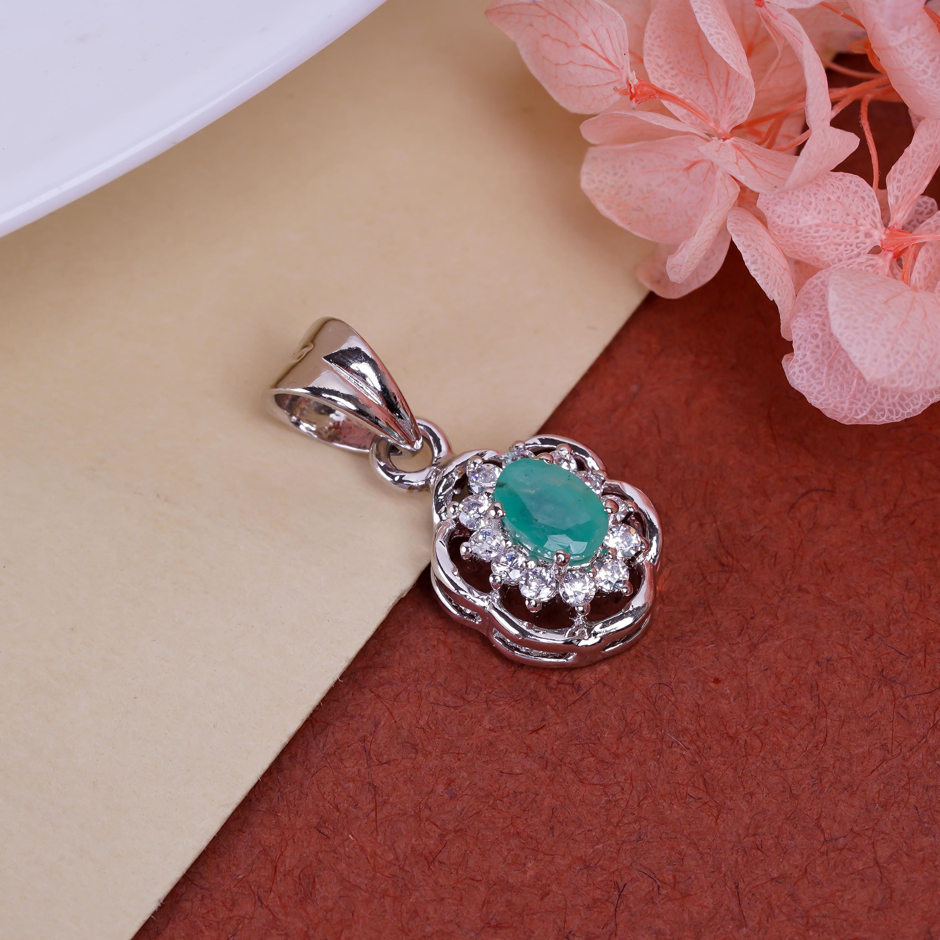 Pink Ruby Pendant: Handmade 925 Sterling Silver, Oval Gemstone (4x6mm)