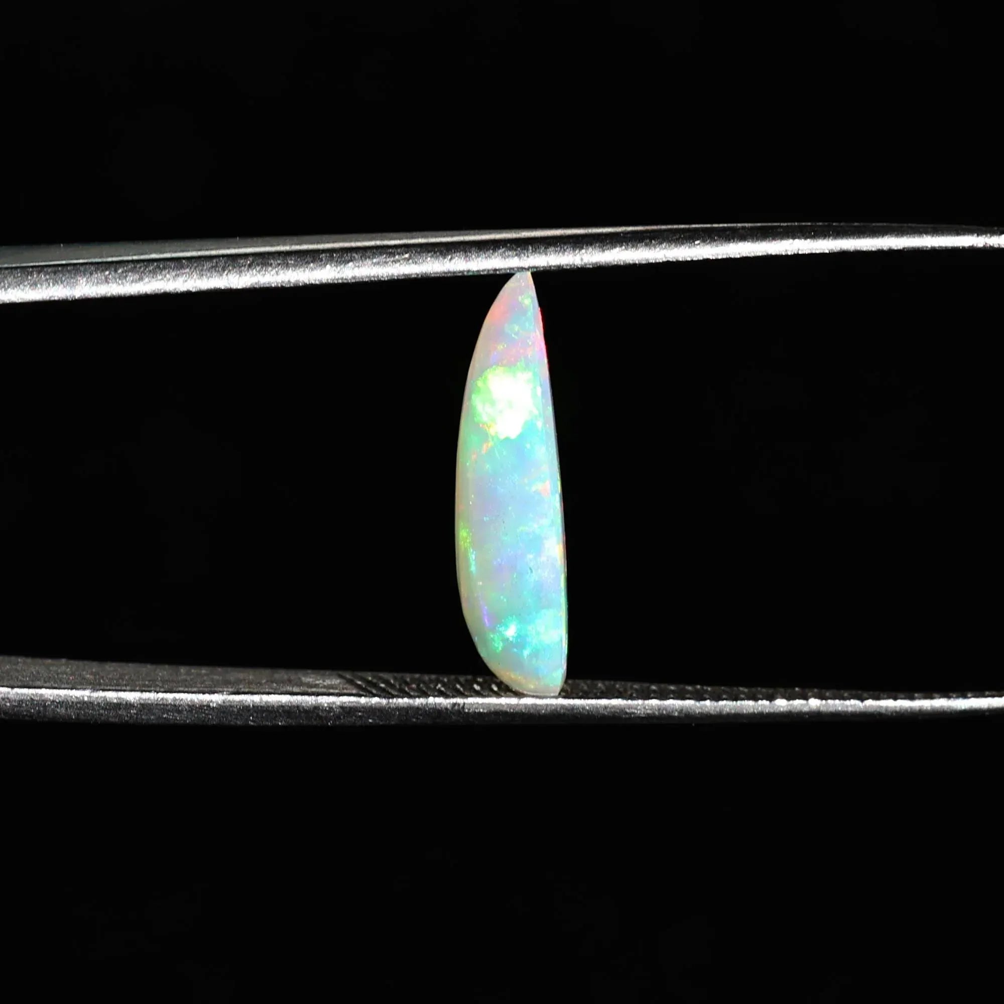 Ethiopian Fire Opal Cabochon: 1.80 Carat White Opal Loose Stone, Making Jewelry loose gemstones