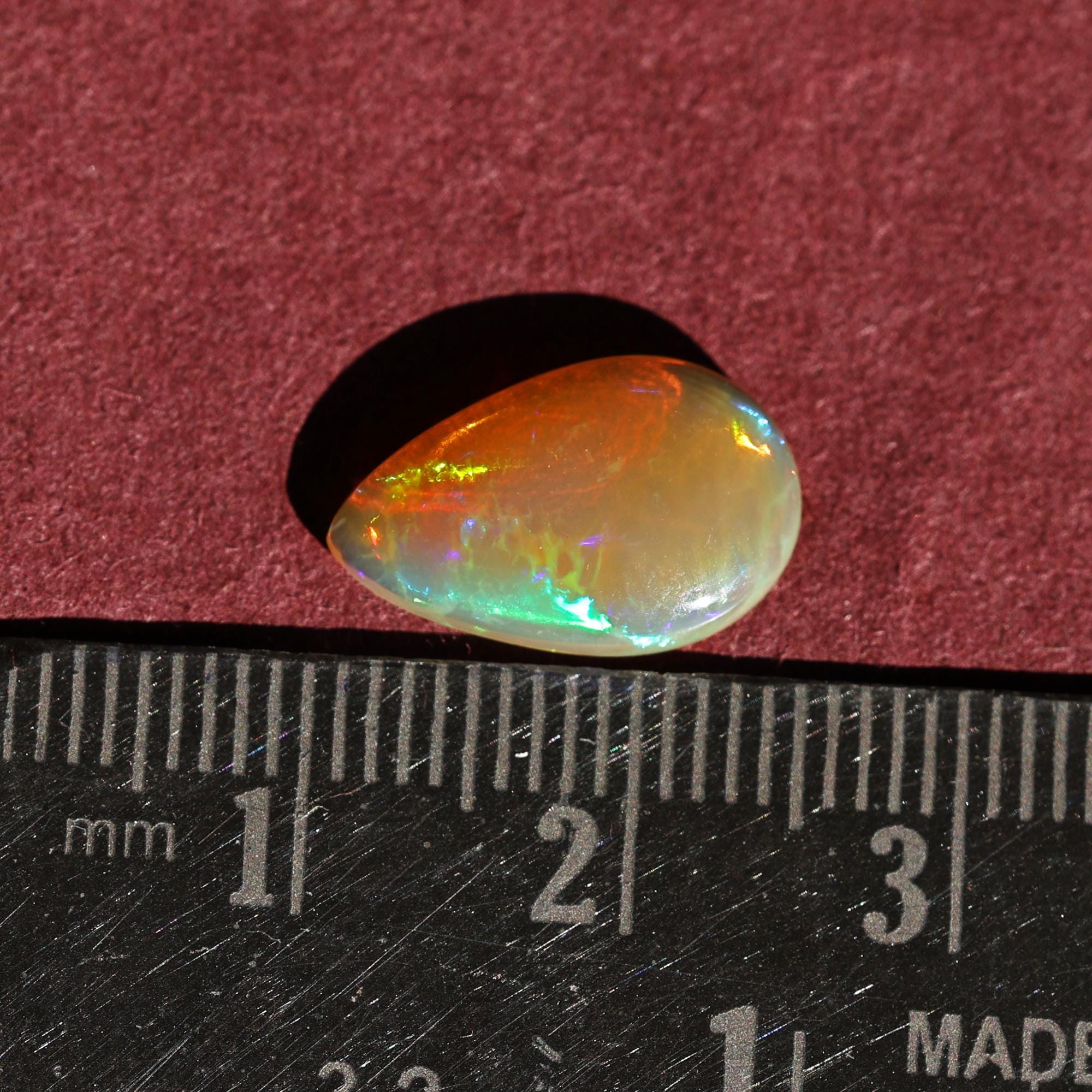 Natural Opal Gemstone  2.35 Carat  October Birthstone  Healing Crystal Gift