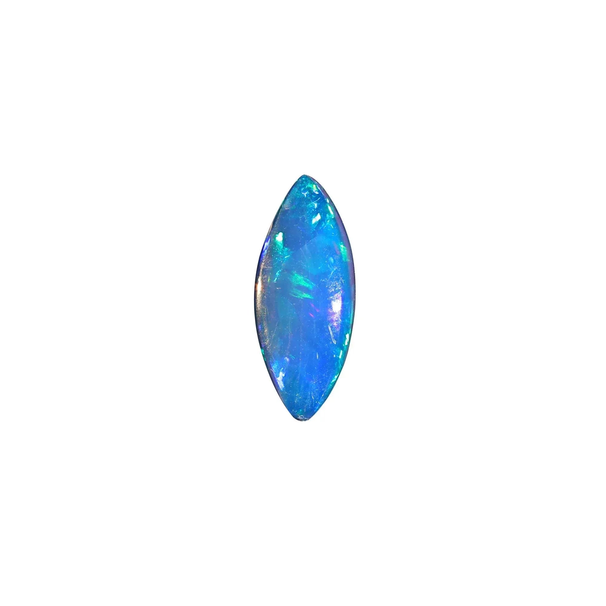 Ethiopian Fire Opal Cabochon: 1.50 Carat Marquise Gemstone for Jewelry loose gemstones
