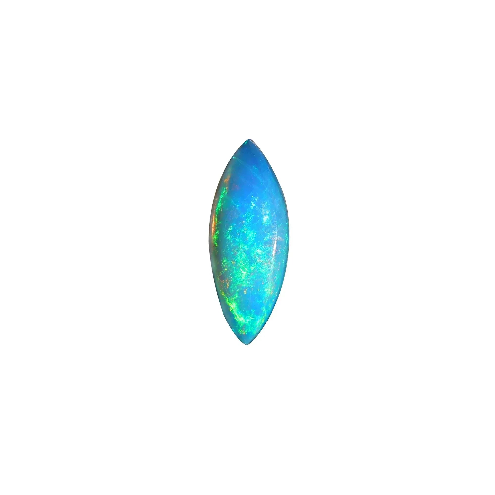 AAA Ethiopian Welo Opal Cabochon: 1.25 Carat Marquise Fire Opal loose gemstones