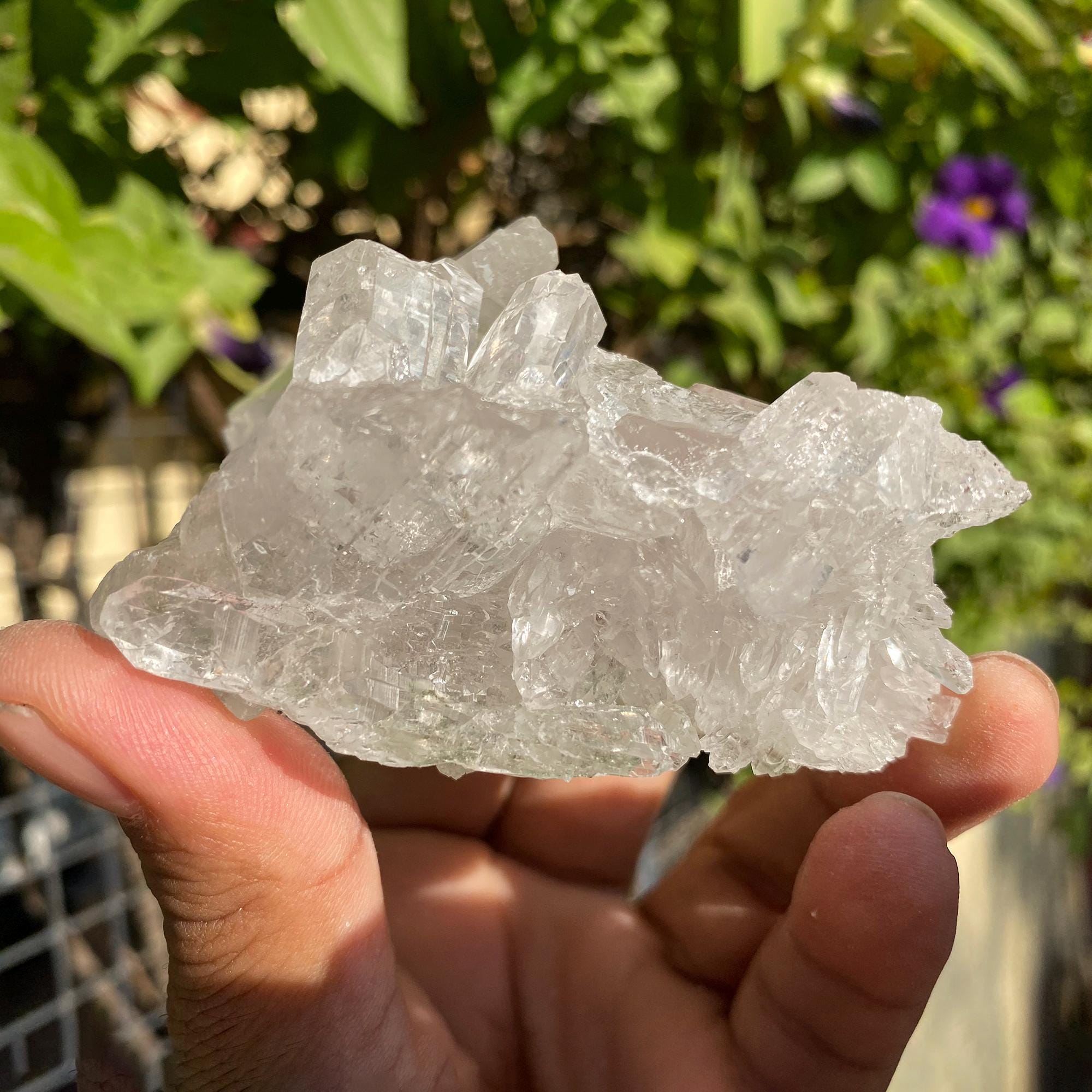 Himalayan Green Chlorite Quartz Crystal Rough - Manihar Healing Mineral 275gm