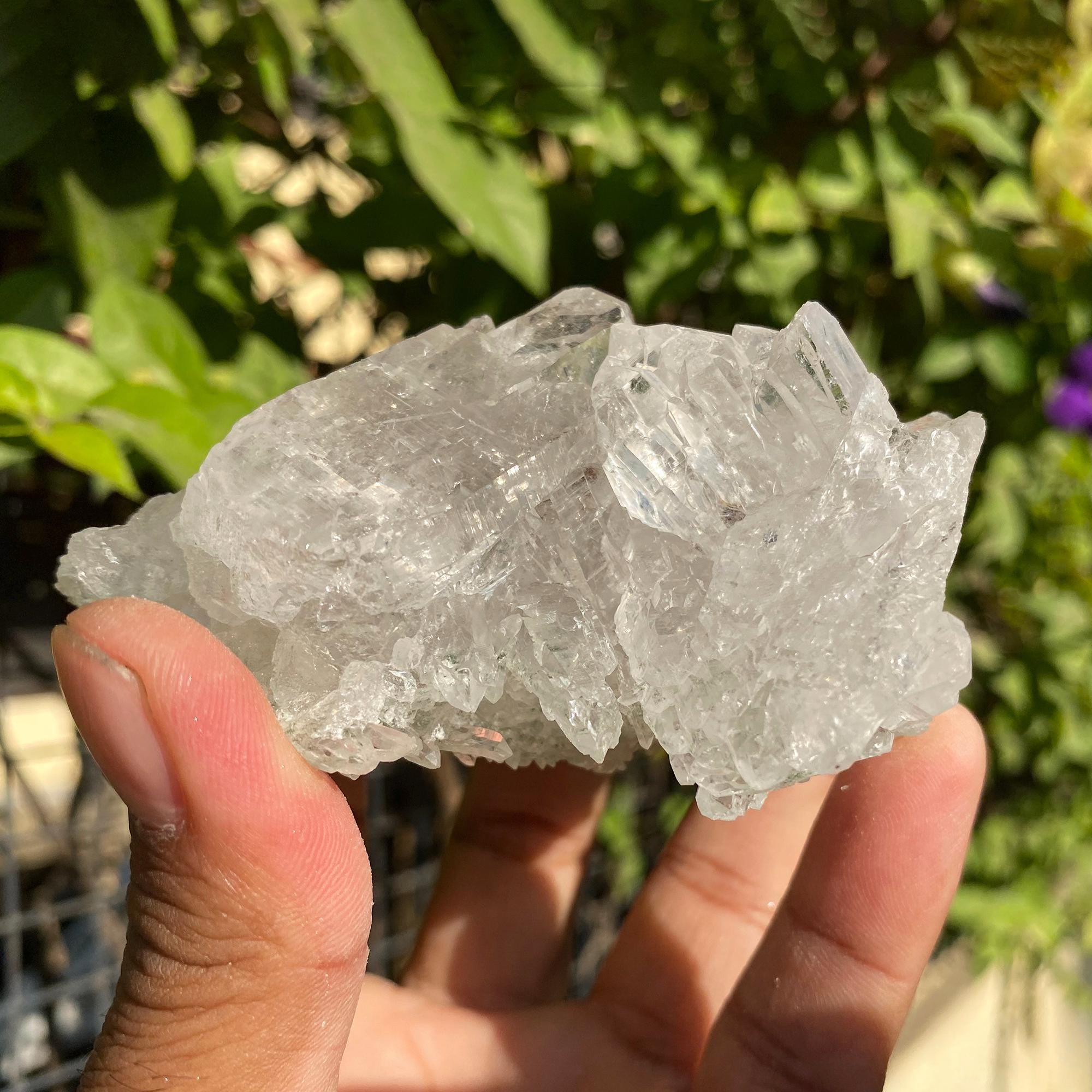 Himalayan Green Chlorite Quartz Crystal Rough - Manihar Healing Mineral 275gm