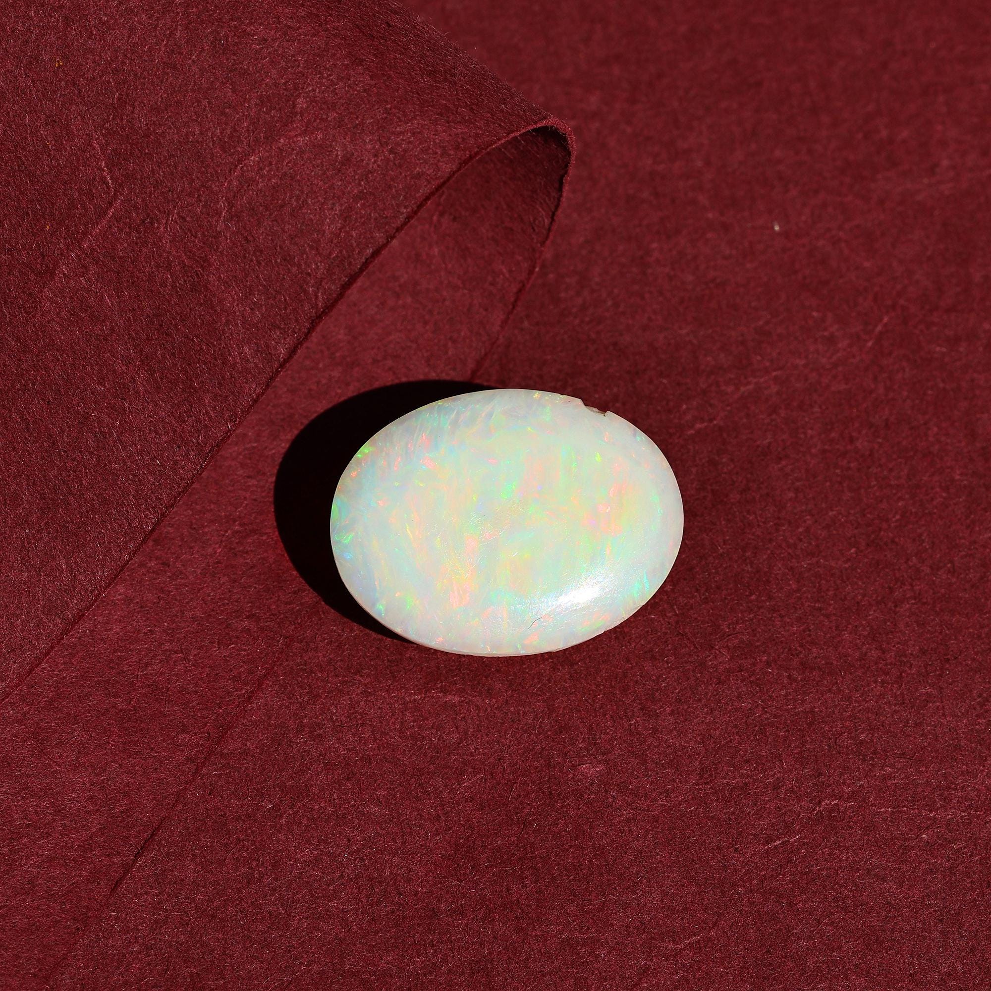 Opal Ganesha Statue: Hand-Carved Ethiopian Opal Hindu Deity