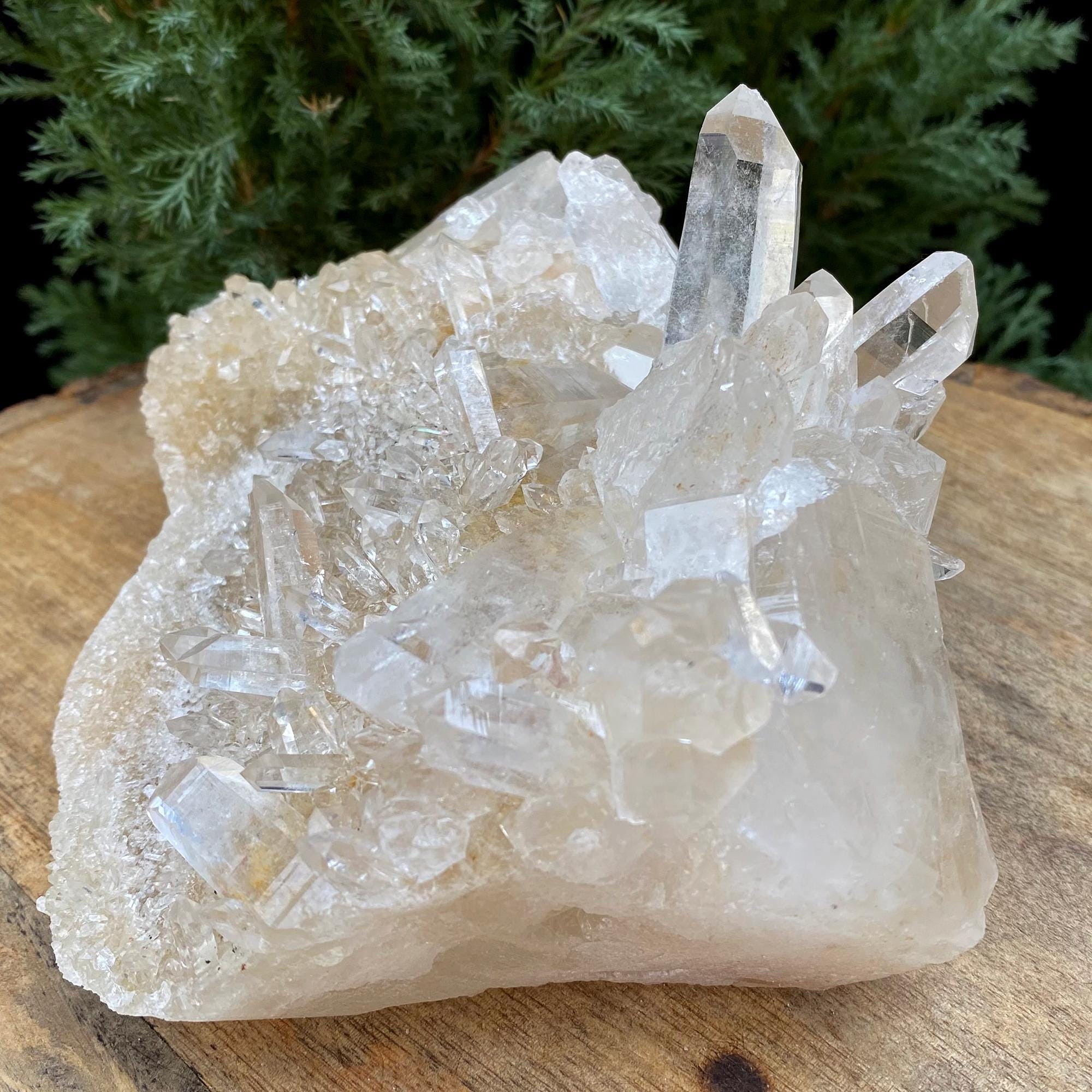 1.015kg Natural Yellow Quartz, Golden Healer Quartz Crystal Rough, Indian Mineral Specimen, Spiritual Healing Quartz, Geode Cluster