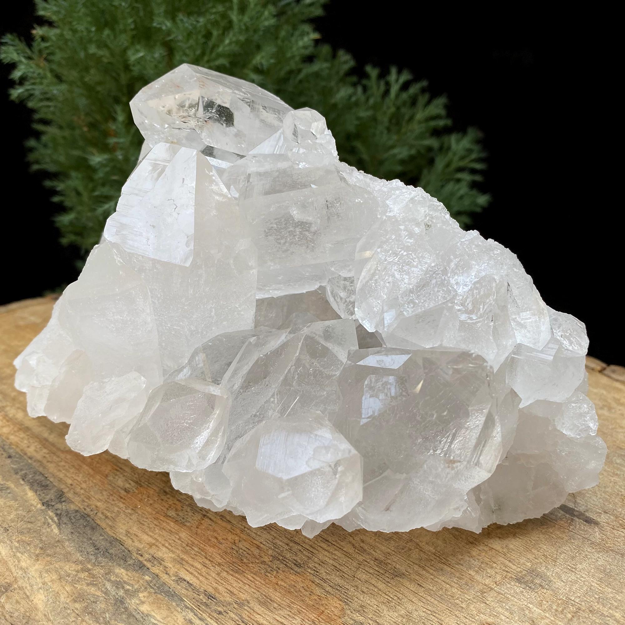 Himalayan Green Chlorite Quartz Crystal: Raw Mineral Specimen, 1.78kg