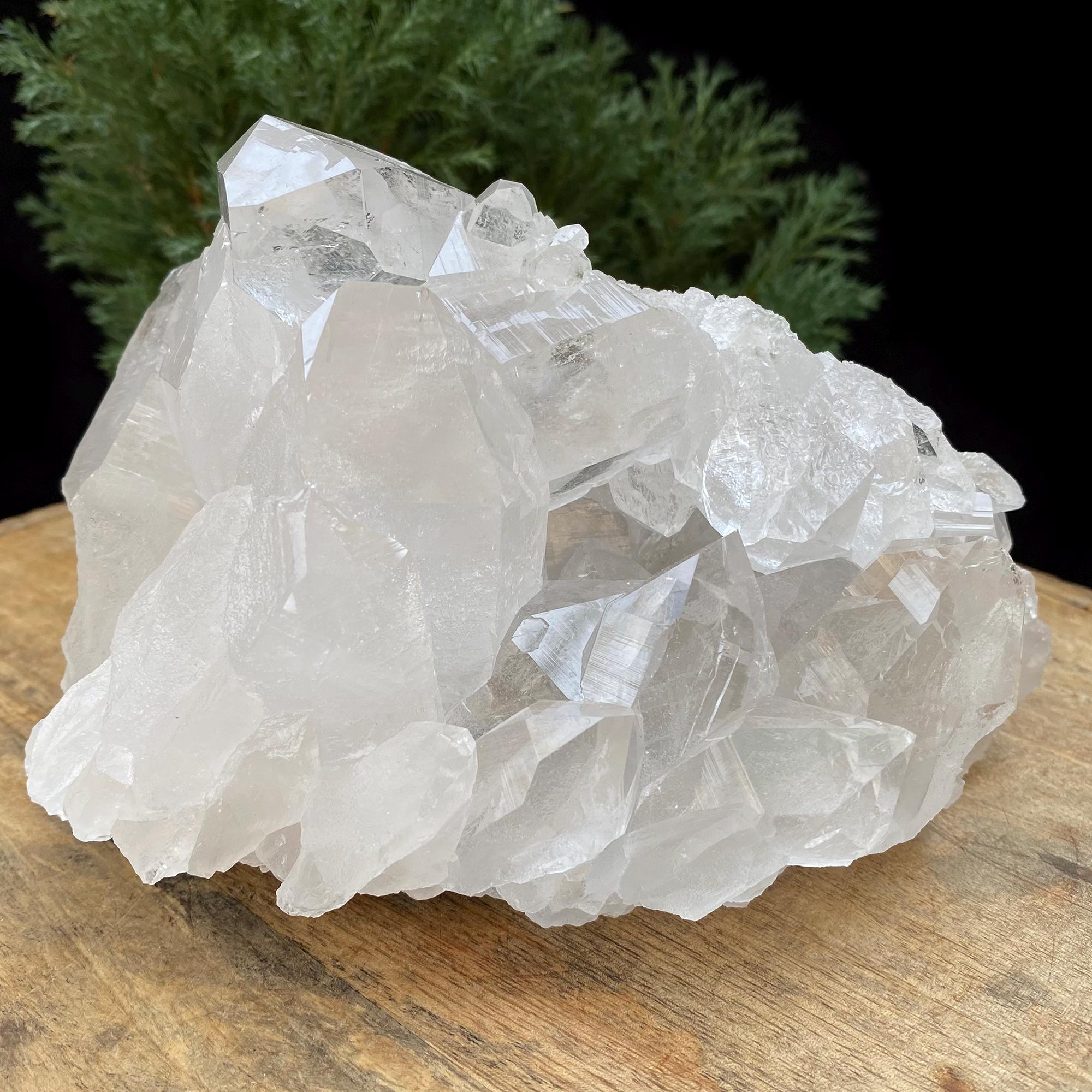 Himalayan Green Chlorite Quartz Crystal: Raw Mineral Specimen, 1.78kg