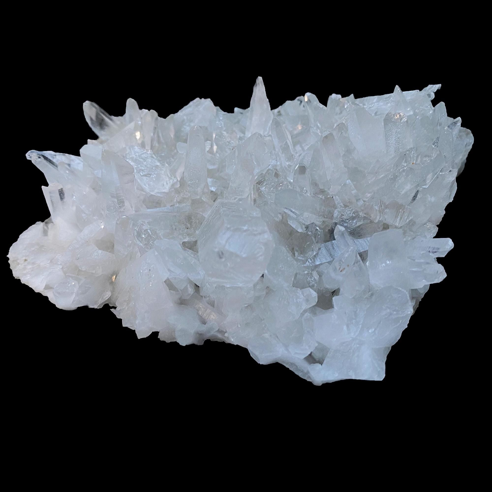 275gm Natural Pointed Pencils Green Phantom Quartz, Clear Quartz Cluster, Pointed Crystal Cluster Mineral Healing Specimen Rough GPQ-647