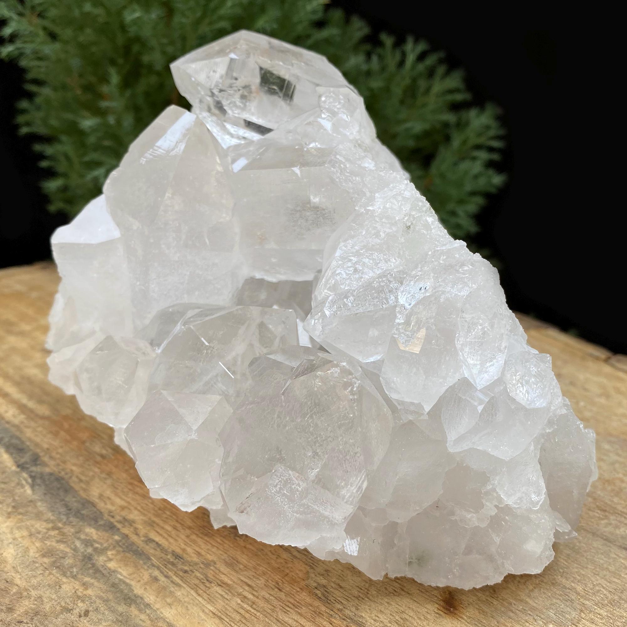 Himalayan Green Chlorite Quartz Crystal: Raw Mineral Specimen, 1.78kg