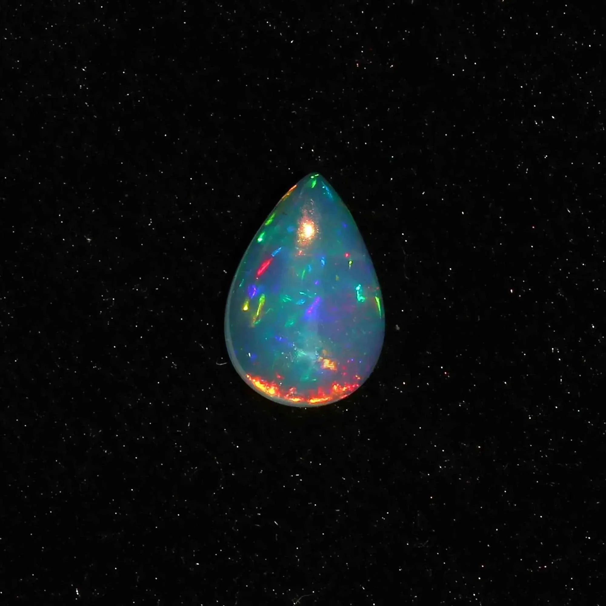 Ethiopian Welo Opal Pear Shape Gemstone 1.7 ct Stunning Jewelry Stone loose gemstones