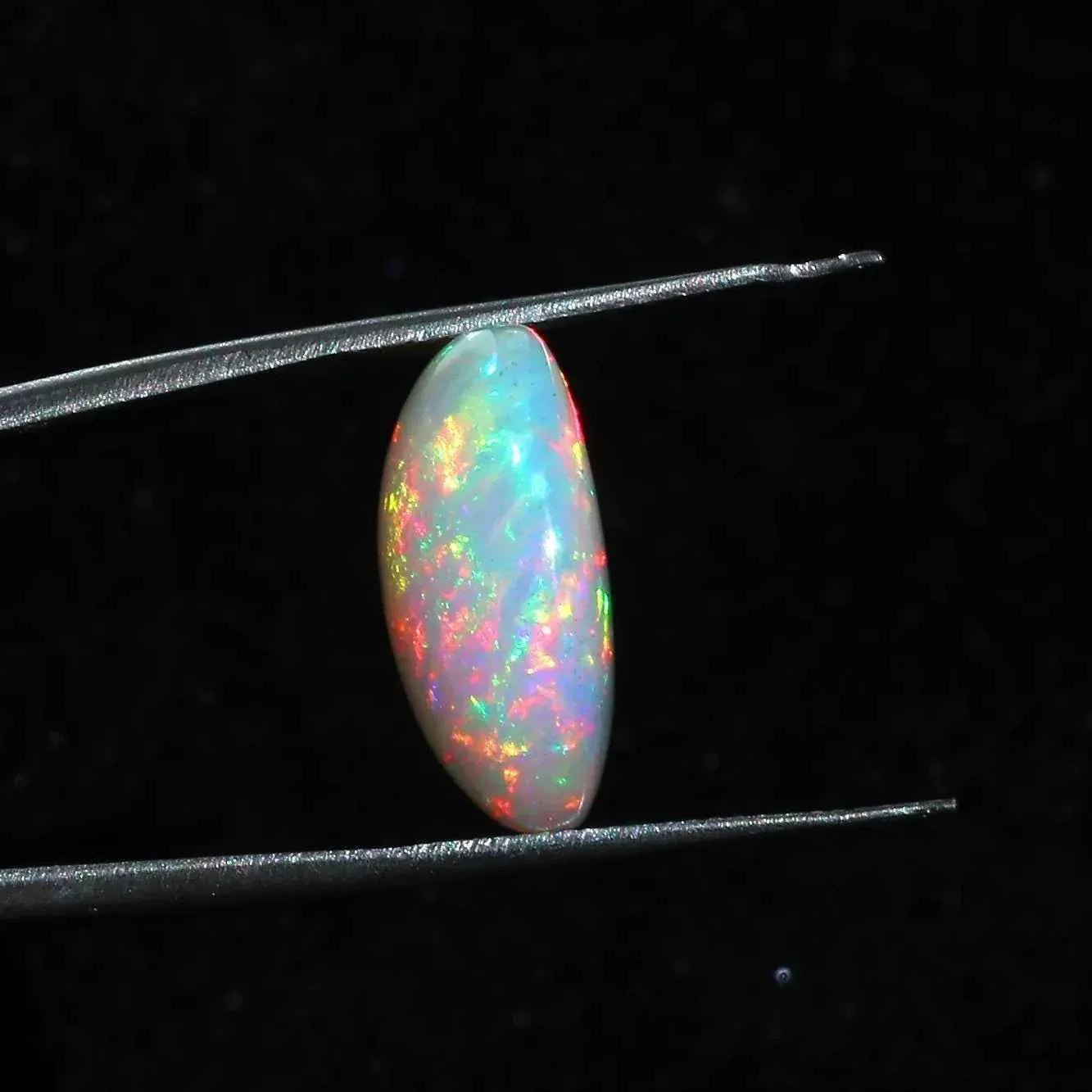 Ethiopian Welo Opal Gemstone - Rare 10.3 ct Oval Cabochon loose gemstones