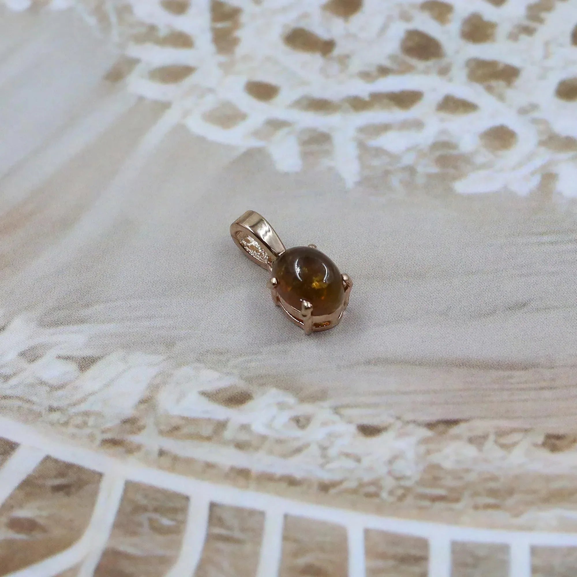 Handmade Multi Tourmaline Pendant: 925 Sterling Silver Boho Necklace