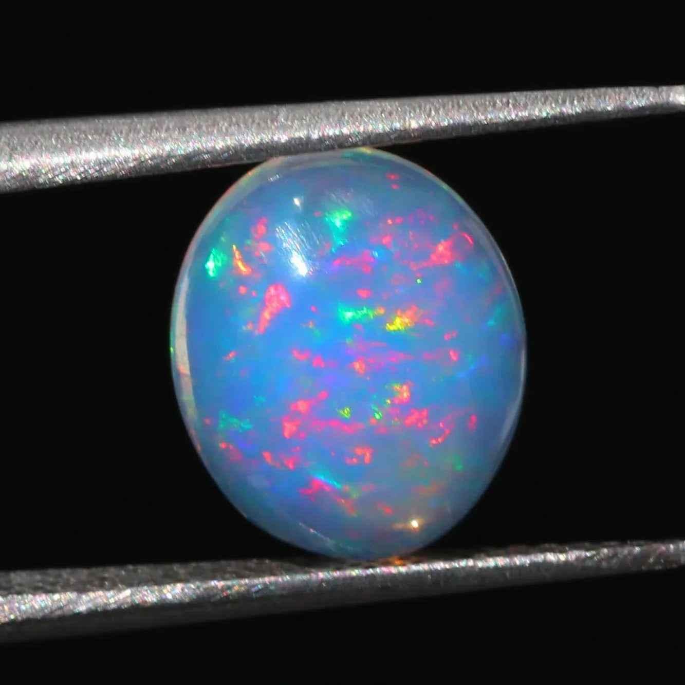 Ethiopian Welo Opal Cabochon Gemstone 2.6ct - AAA Quality Oval Cut loose gemstones