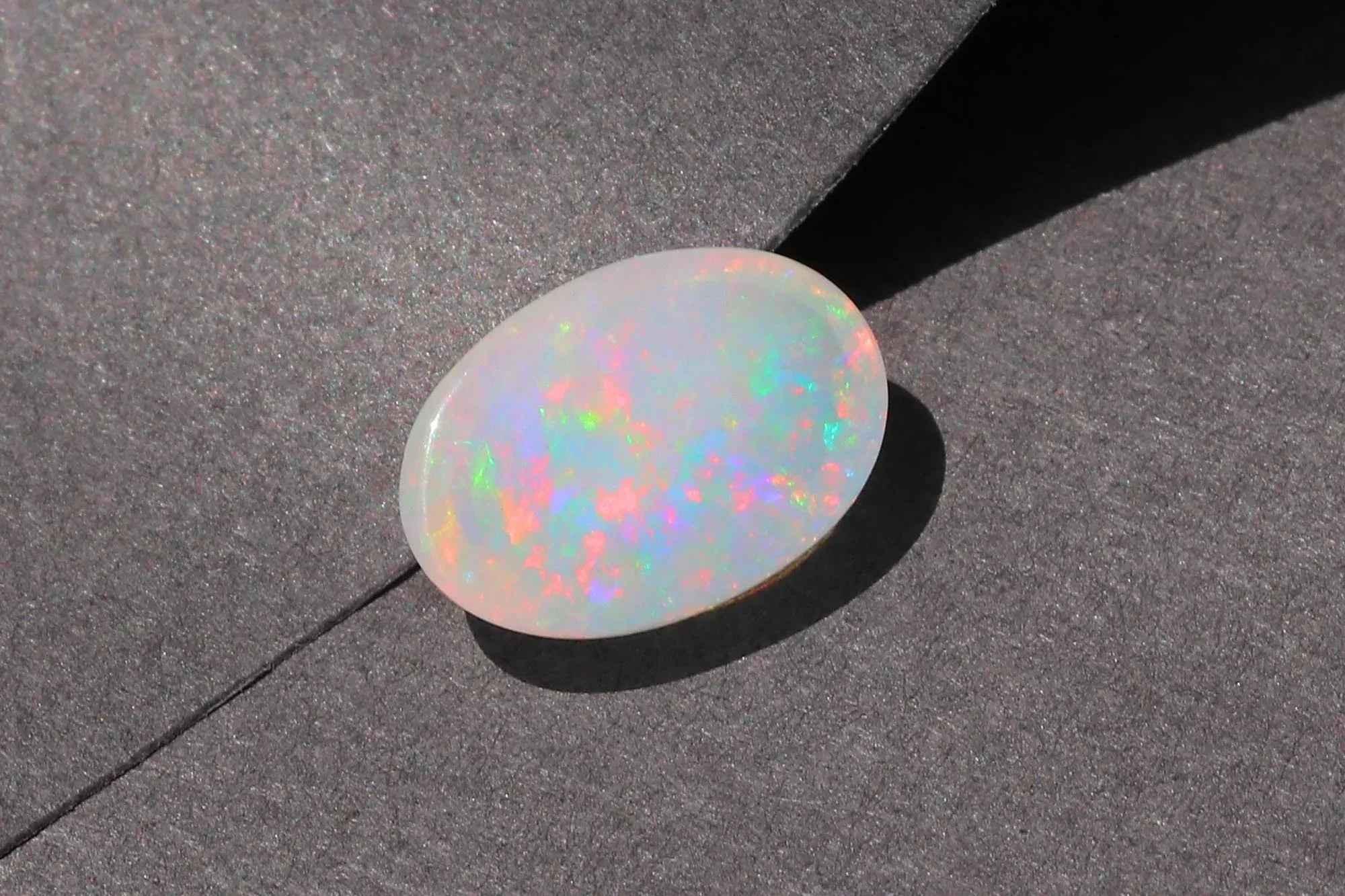 Ethiopian Welo Opal Cabochon - 2.34 ct Oval Gemstone Perfect for Jewelry