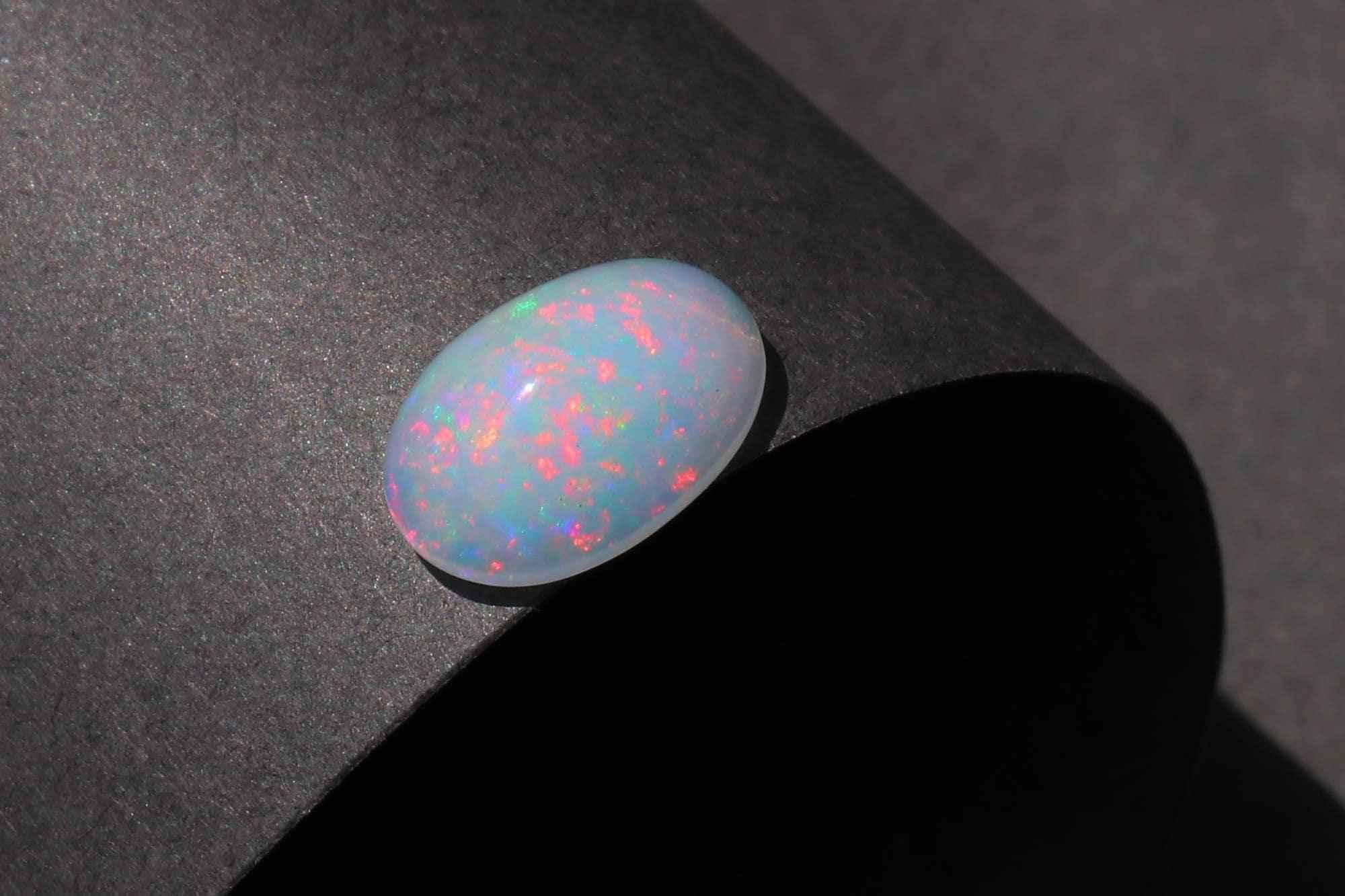 Ethiopian Welo Opal Cabochon - 2.34 ct Oval Gemstone Perfect for Jewelry