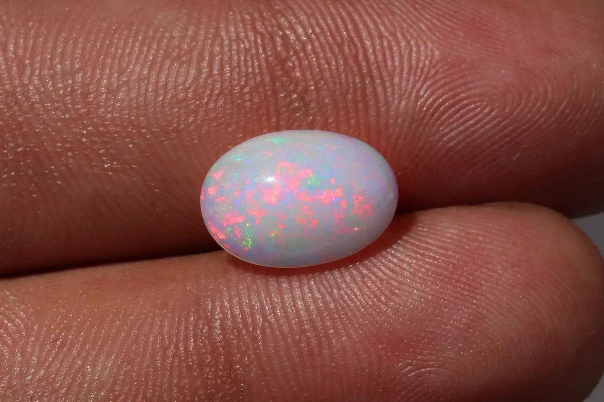 Ethiopian Welo Opal Cabochon - 2.34 ct Oval Gemstone Perfect for Jewelry