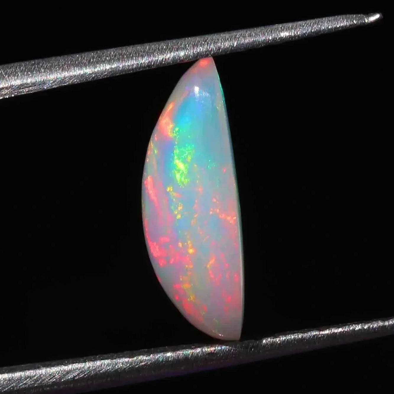Ethiopian Opal Cabochon: 1.93 Carat Pear-Shaped Gemstone loose gemstones