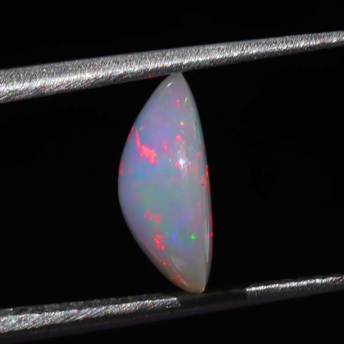 AAA Ethiopian Welo Fire Opal Cabochon - Trillion Cut Loose Gemstone 2.45 Carat for Jewelry Making loose gemstones