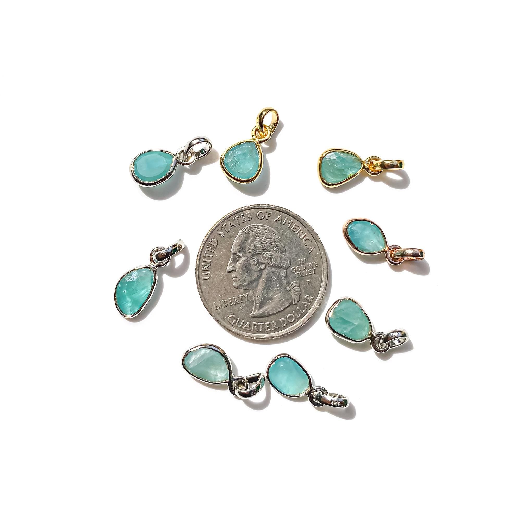 Natural Grandidierite Pendant: Rose Cut 925 Sterling Silver Jewelry