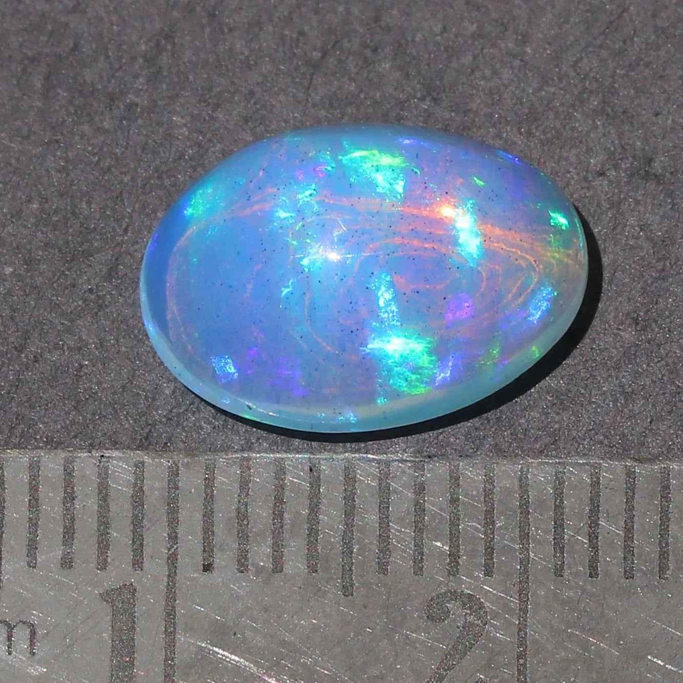 Ethiopian Fire Opal Gemstone 2.90 Cts Oval Cabochon for Stunning Jewelry Creations loose gemstones
