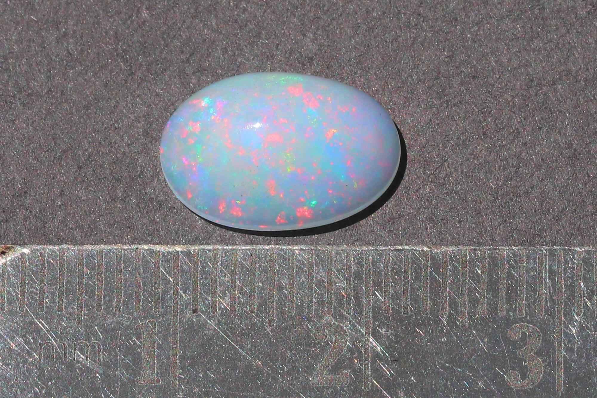Ethiopian Welo Opal Cabochon - 2.34 ct Oval Gemstone Perfect for Jewelry