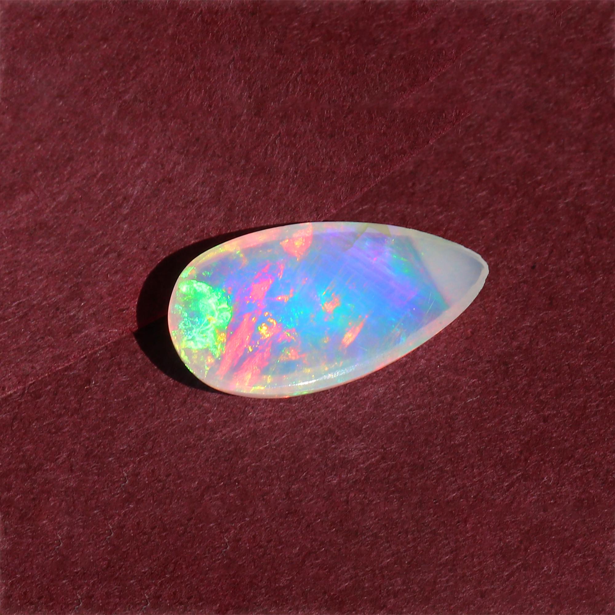 Ethiopian Opal Cabochon  October Birthstone  Loose Gemstone for Jewelry 2.15 Carat