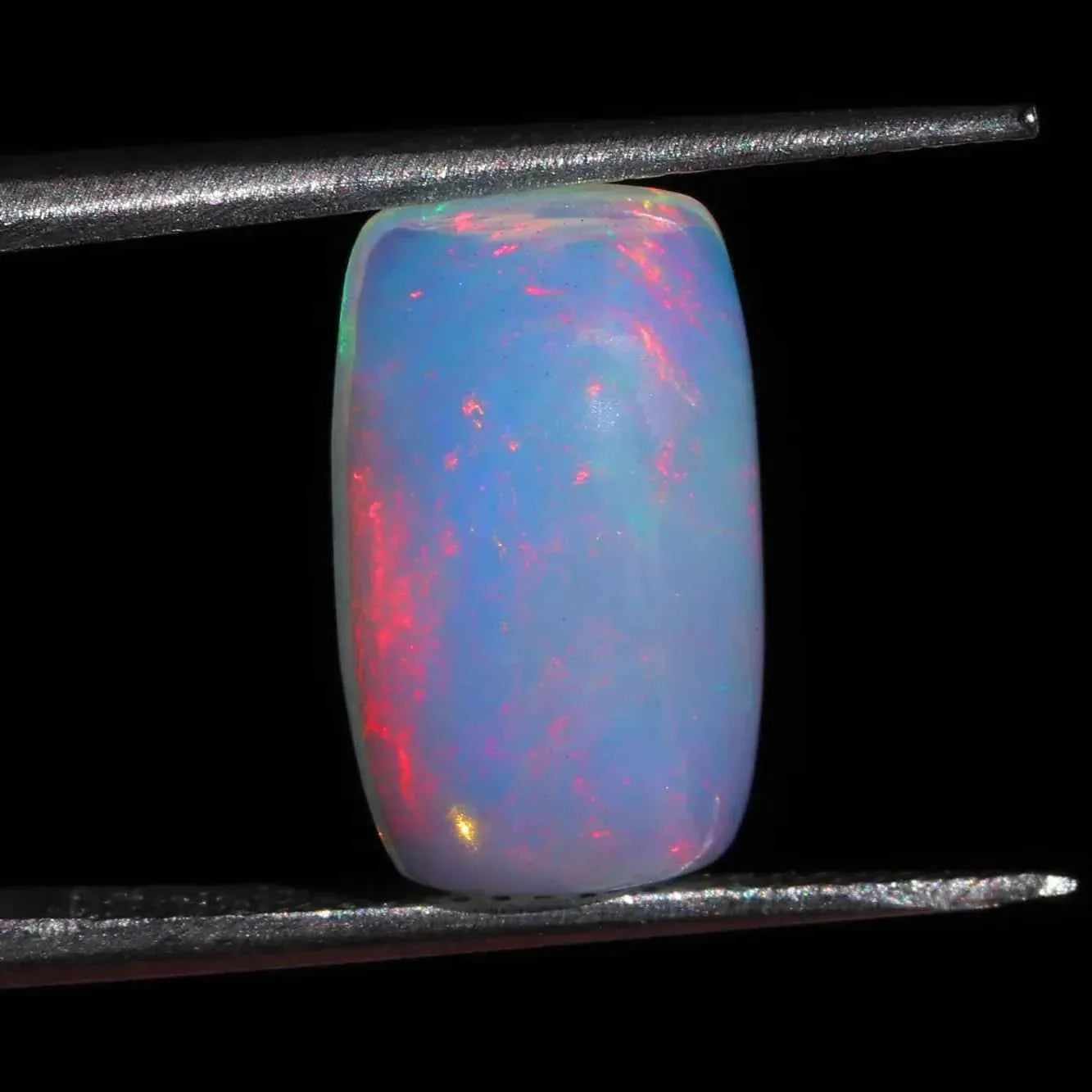 4.38 Carat Ethiopian Fire Opal Gemstone Cabochon for Jewelry - Perfect October Birthstone loose gemstones