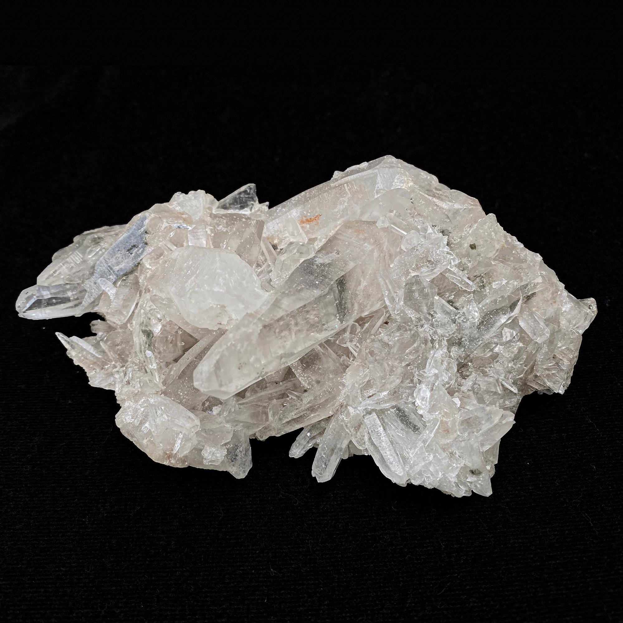 Black Tourmaline Quartz Crystal, Kullu Valley India, 455gm Rough