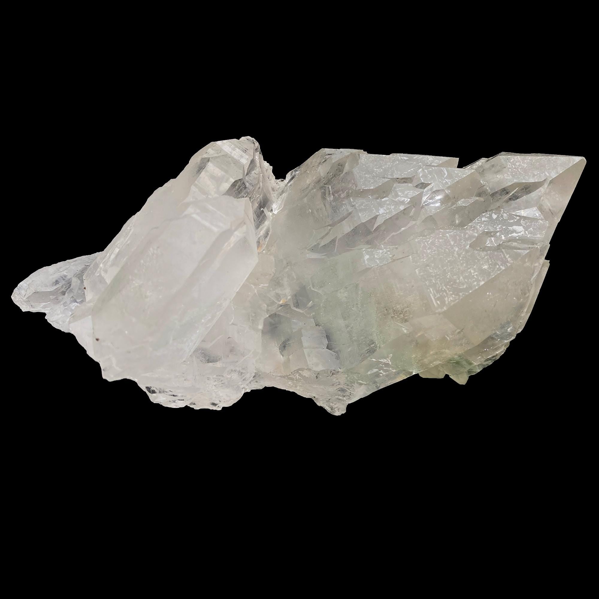 Natural Green Chlorite Quartz Crystal from Manihar  Healing Collectors Specimen, 470gm