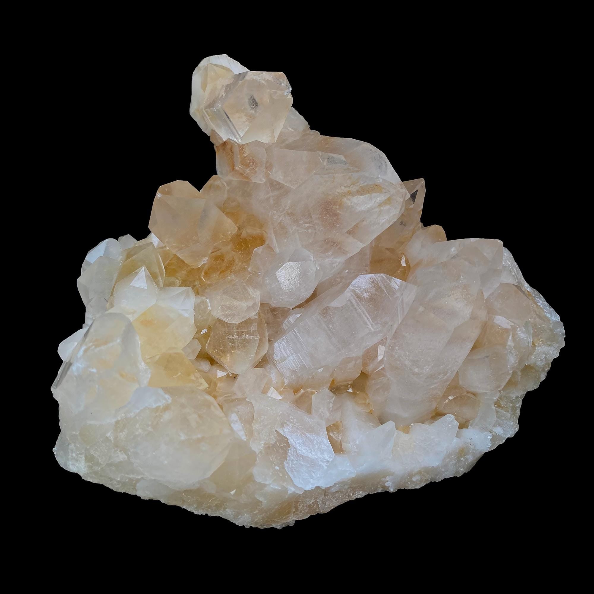 455gm Golden Healer Quartz Crystal: Natural Yellow Samadhi Rough