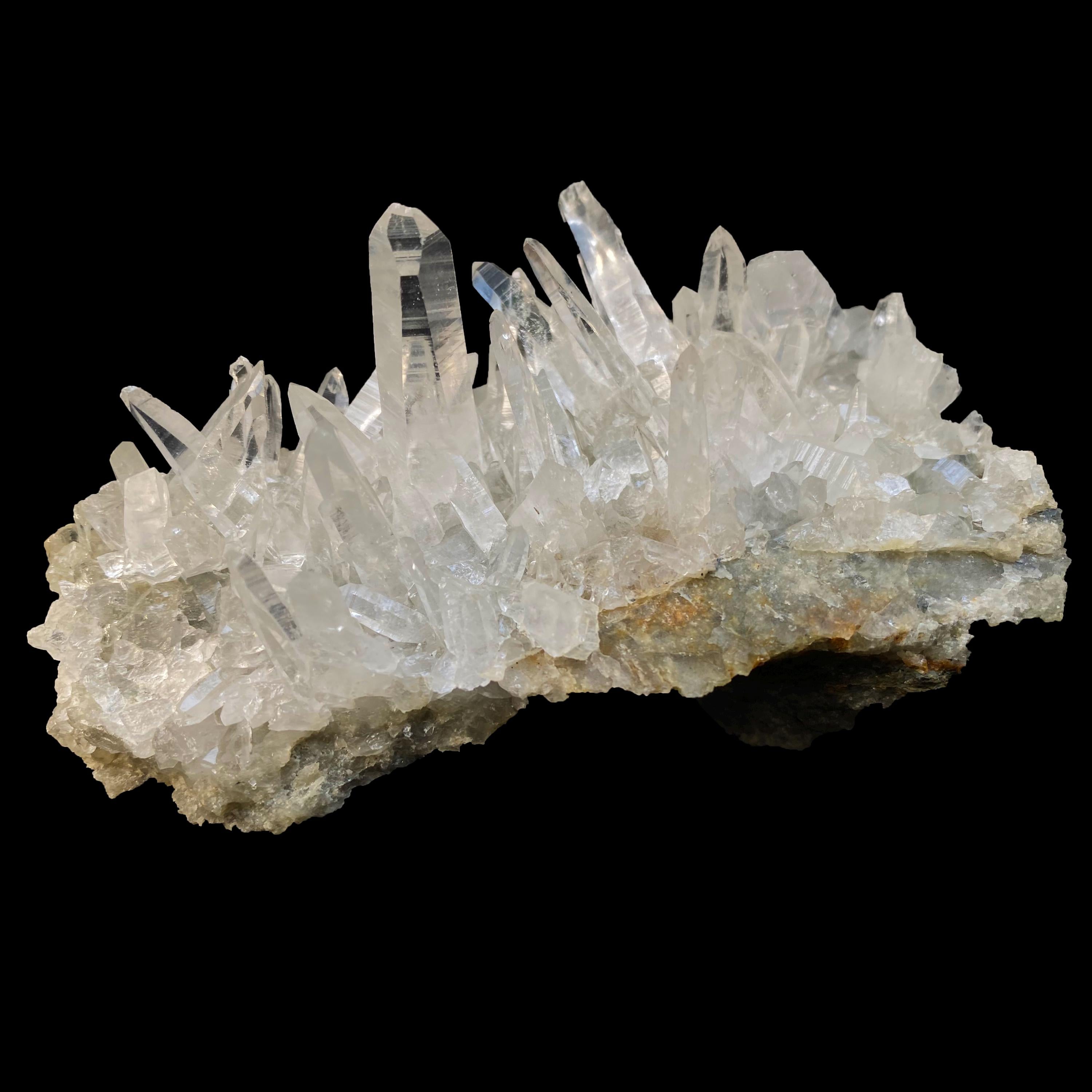 Himalayan Green Phantom Quartz Cluster: Raw Crystal Healing Stone (355gm)