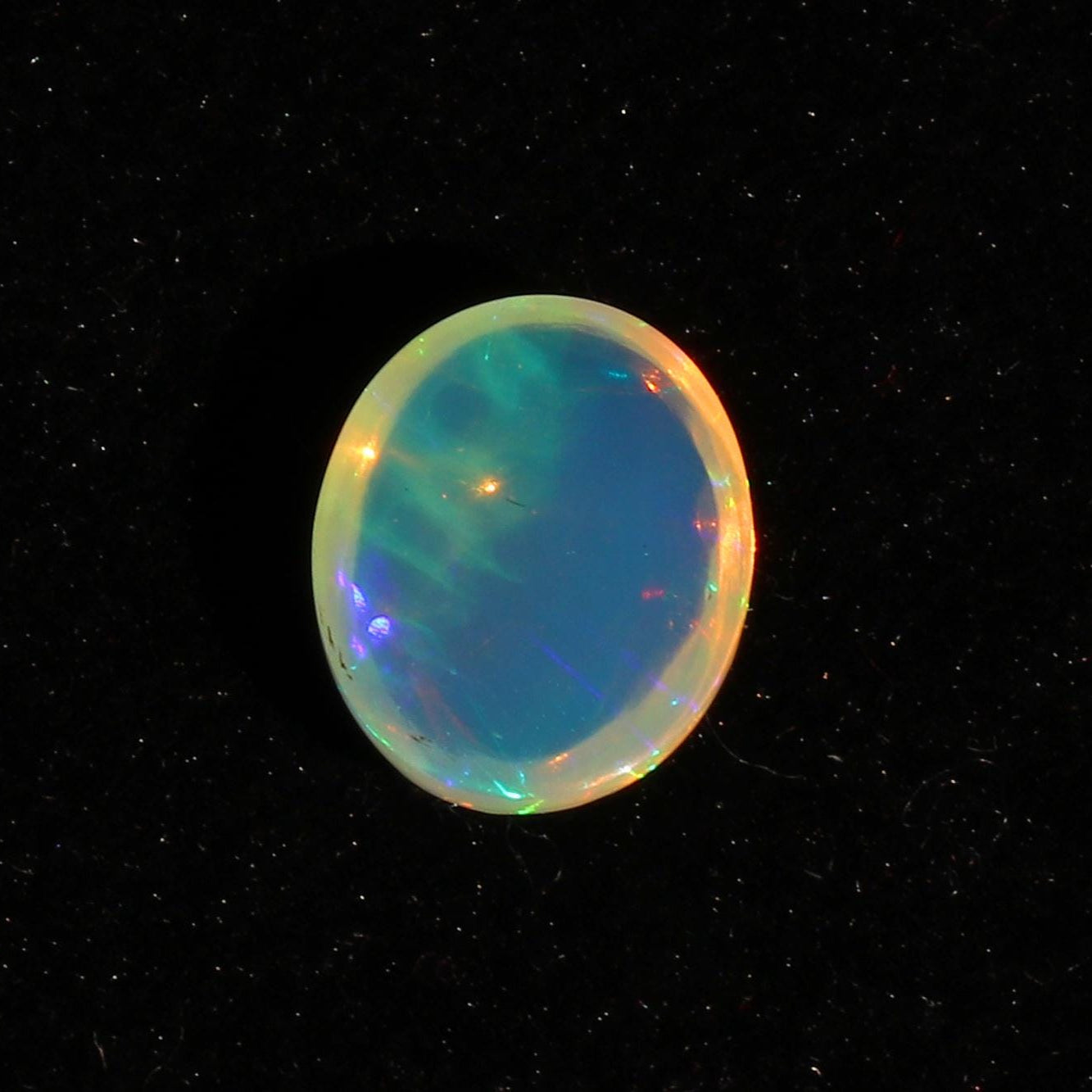 Welo Ethiopian Opal Cabochon: 2.2 ct October Birthstone Gemstone