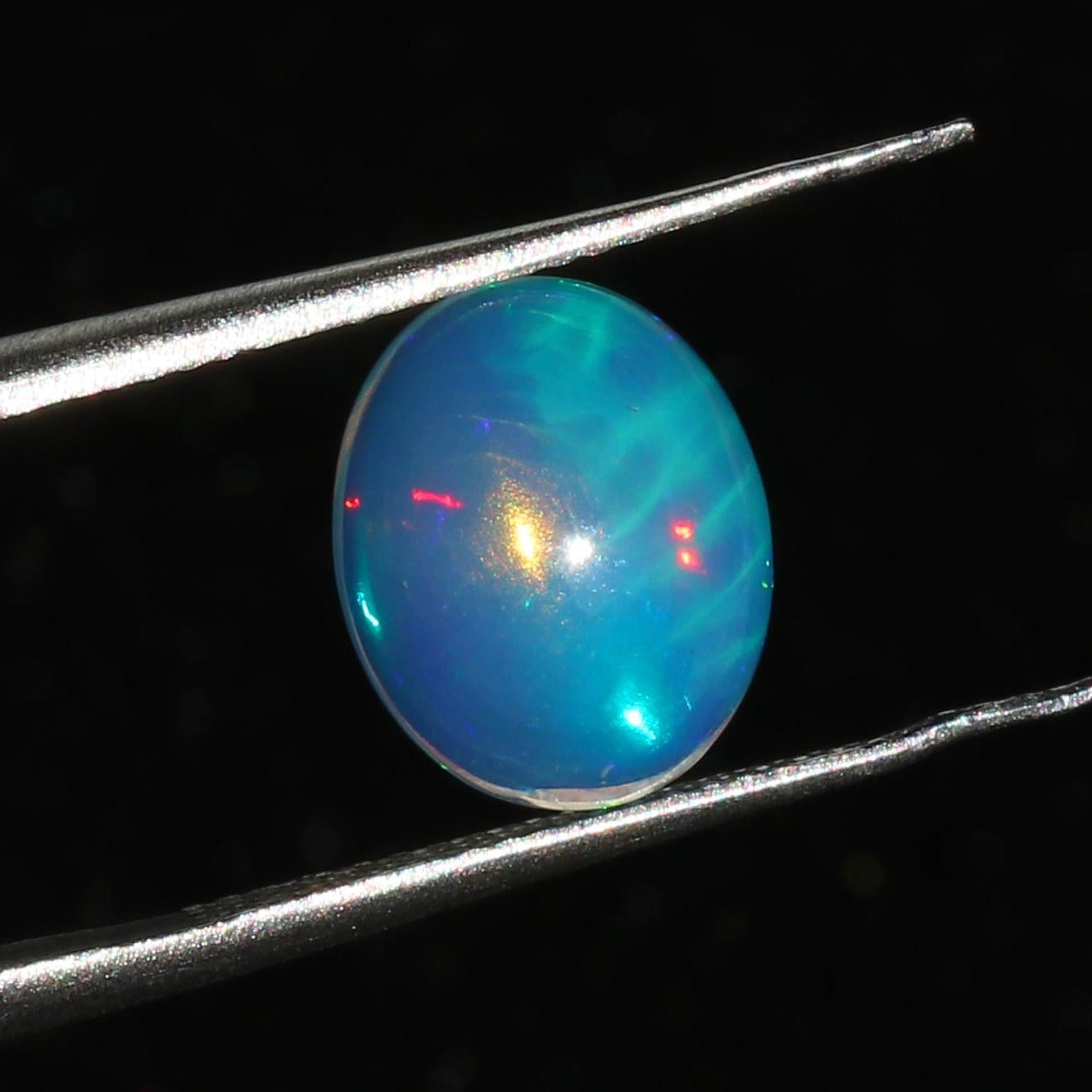 Welo Ethiopian Opal Cabochon: 2.2 ct October Birthstone Gemstone