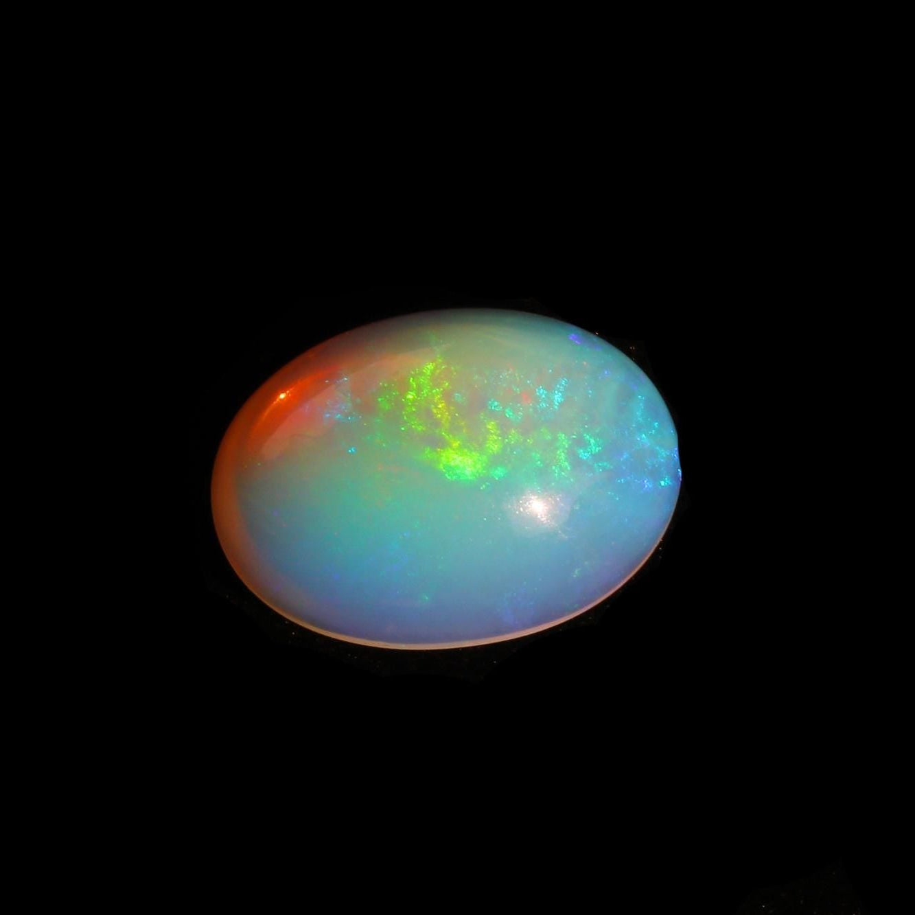 Ethiopian Welo Opal Cabochon: 14x19mm Natural Gemstone for Jewelry