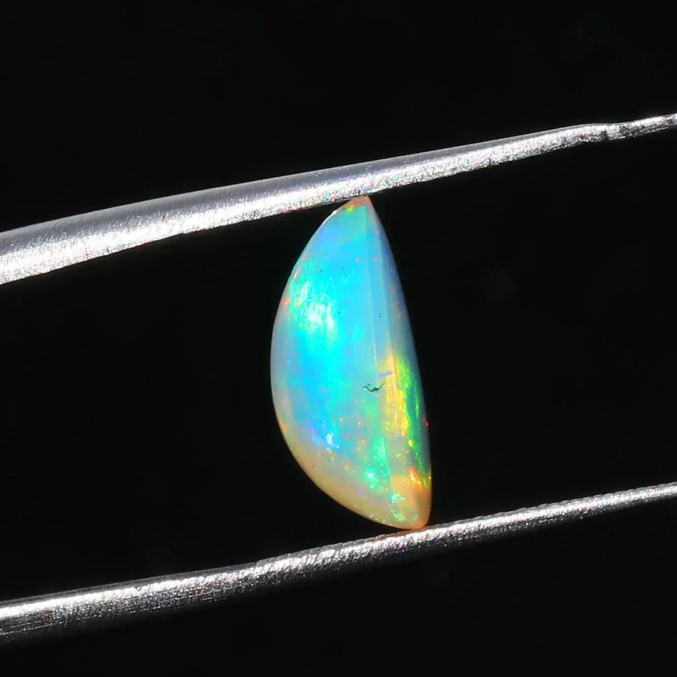 Ethiopian Welo Opal Cabochon: 2.26 Carat Pear Shape Gemstone loose gemstones