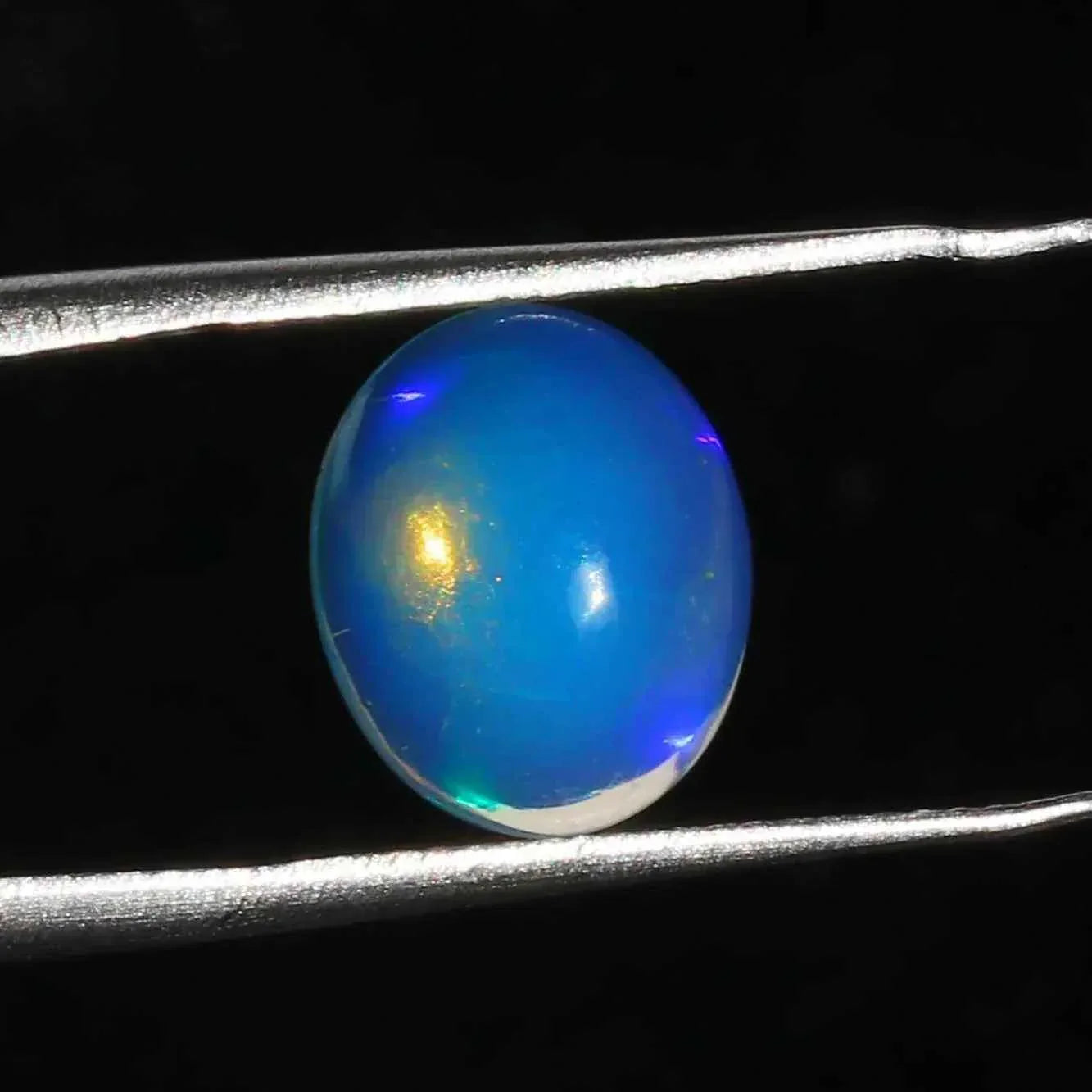 Ethiopian Welo Opal Cabochon 2.51 ct Oval Gemstone - October Birthstone loose gemstones