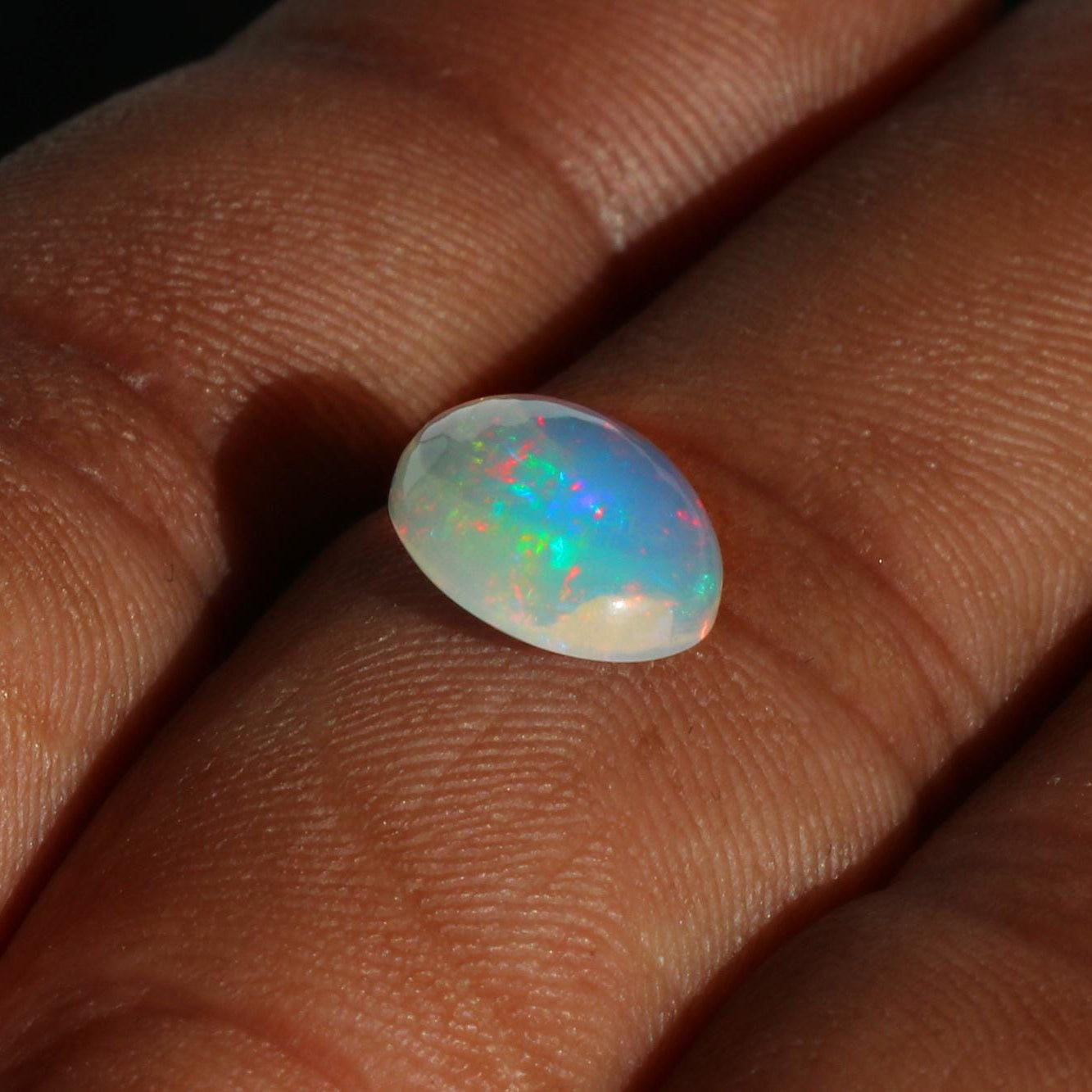 Welo Opal Gemstone: Ethiopian Fire Opal Crystal for Jewelry Making