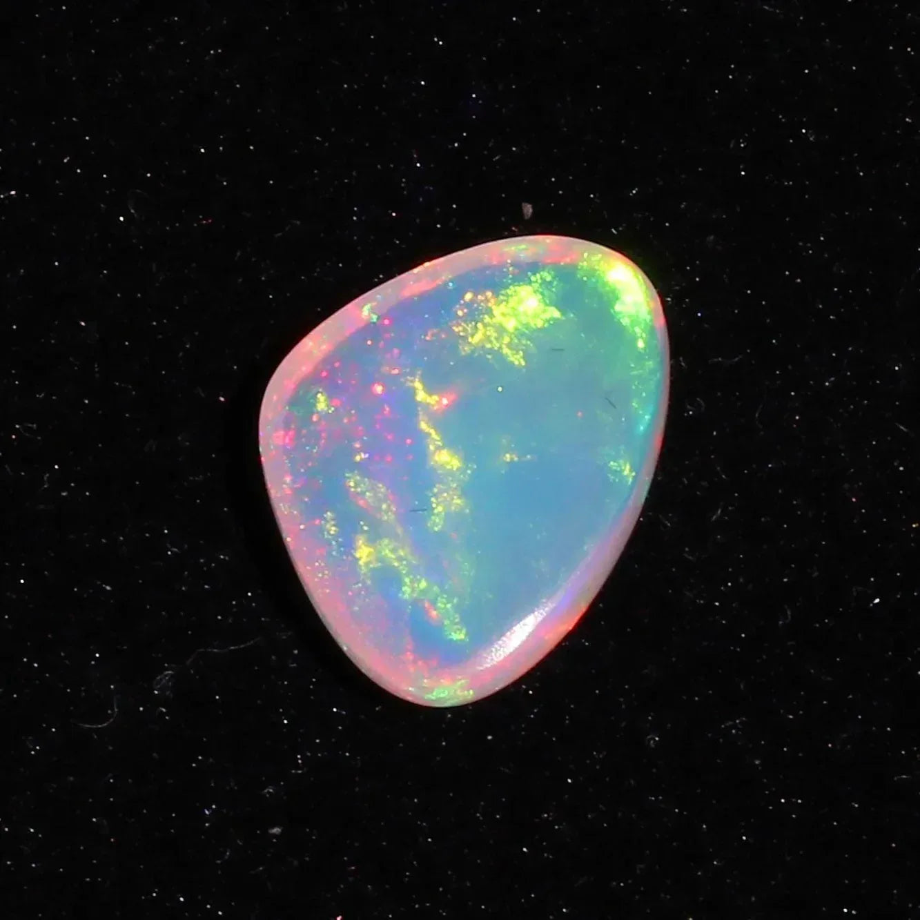 3.61 ct Ethiopian Welo Fire Opal Cabochon - October Birthstone loose gemstones