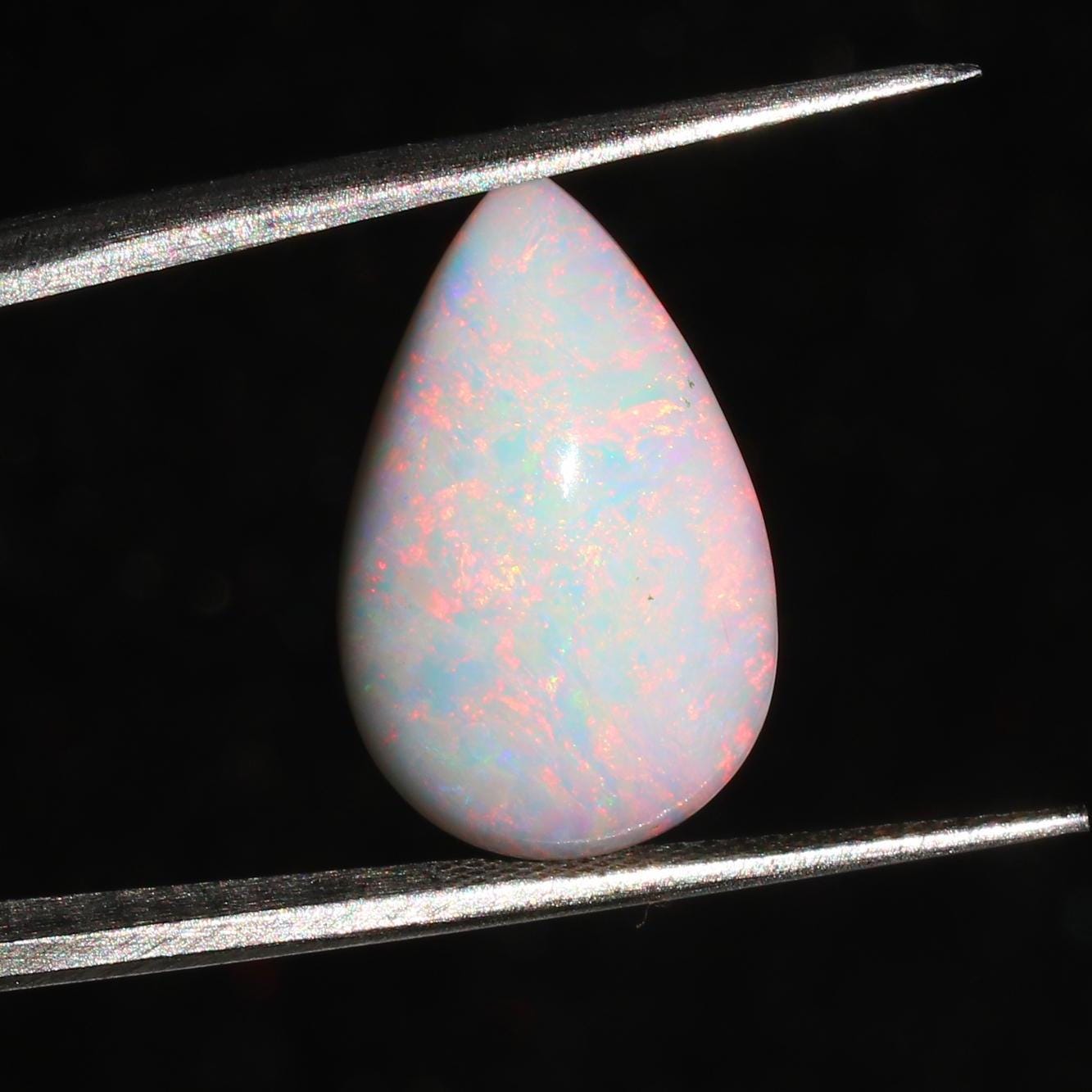 Ethiopian Opal Cabochon: Rainbow Iridescent Gemstone, 9.00 Ct
