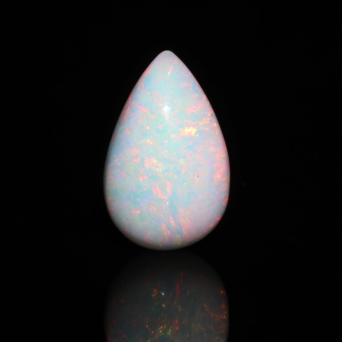 Ethiopian Opal Cabochon: Rainbow Iridescent Gemstone, 9.00 Ct